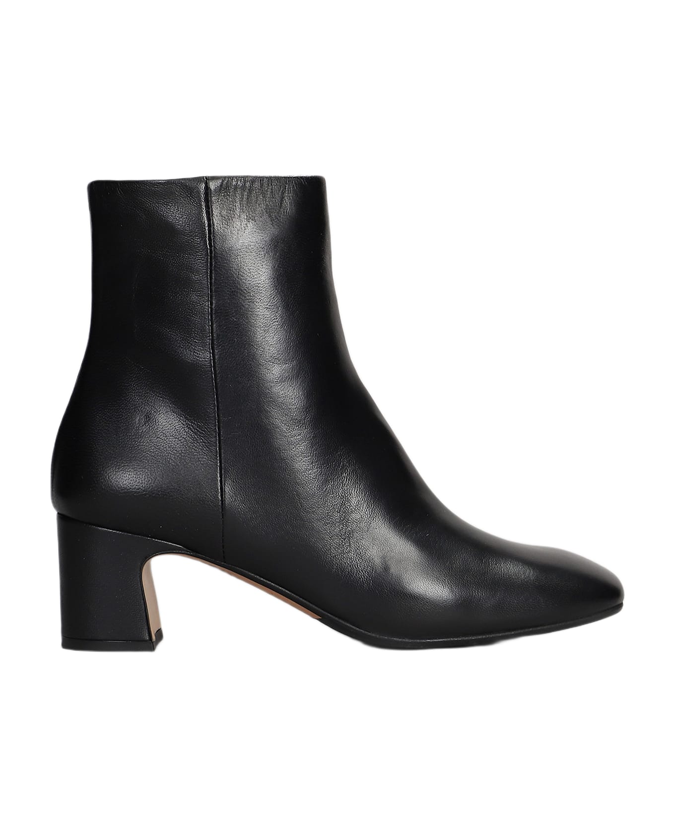 Fabio Rusconi High Heels Ankle Boots In Black Leather - black