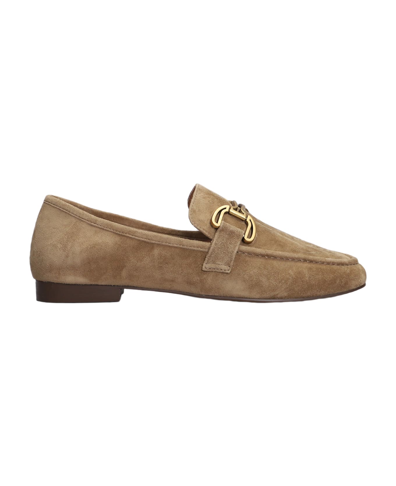 Bibi Lou Zagreb Ii Loafers In Taupe Suede - taupe フラットシューズ