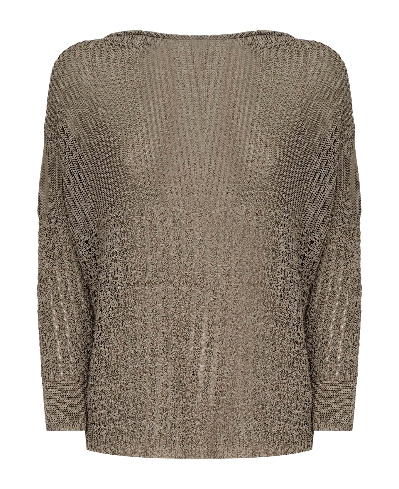 Max Mara Paggi Cotton Blend Pullover - Beige