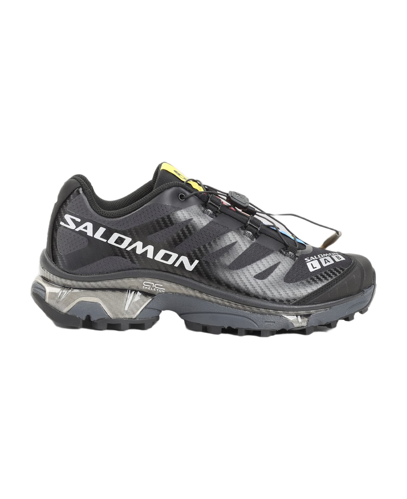 Salomon Xt-4 Og Sneakers - Black Ebony Silver Metallic X