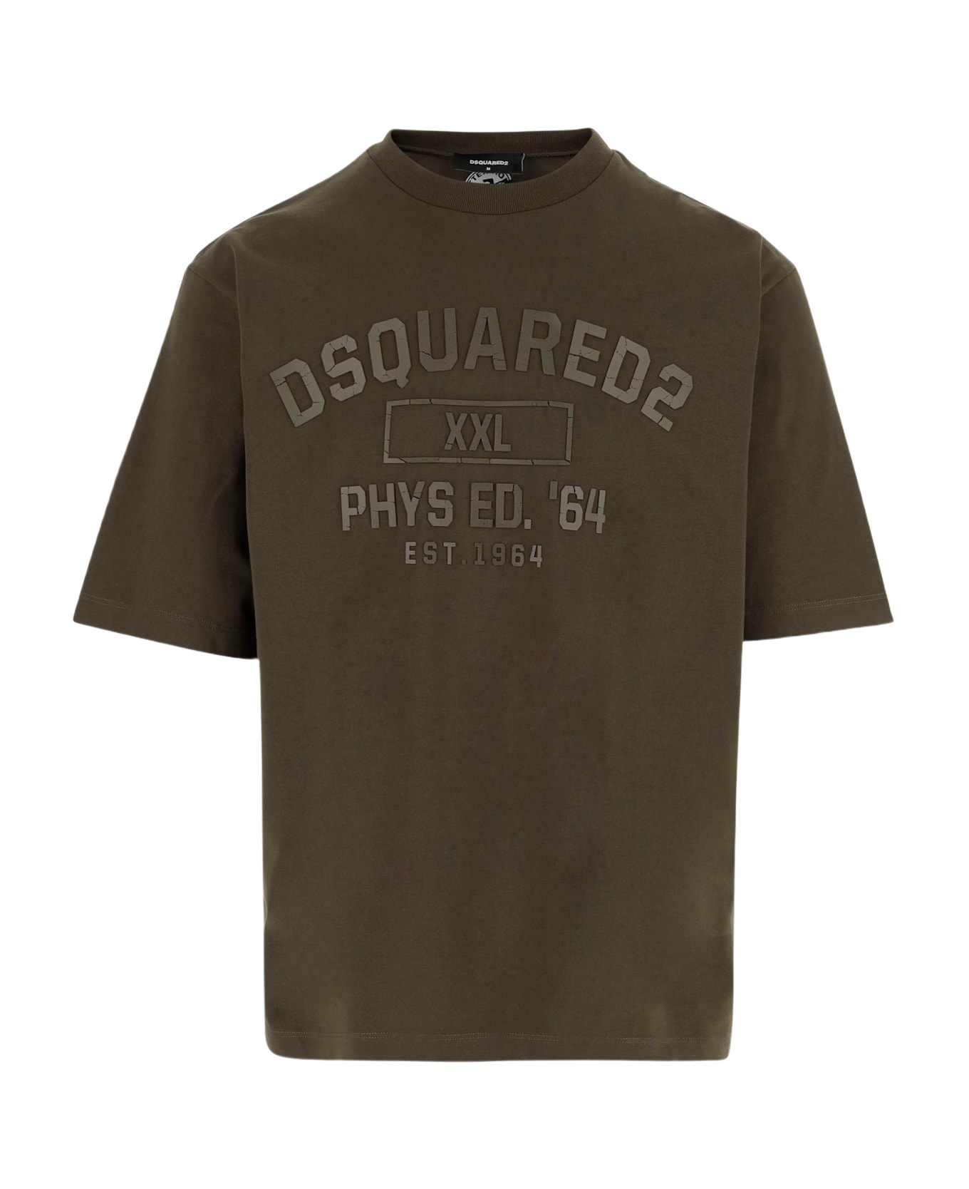 Dsquared2 Cotton T-shirt With Logo - Green