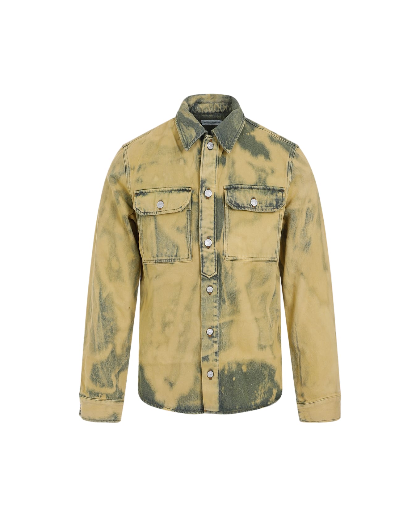 Dries Van Noten Cotton Curtis Shirt - Lime