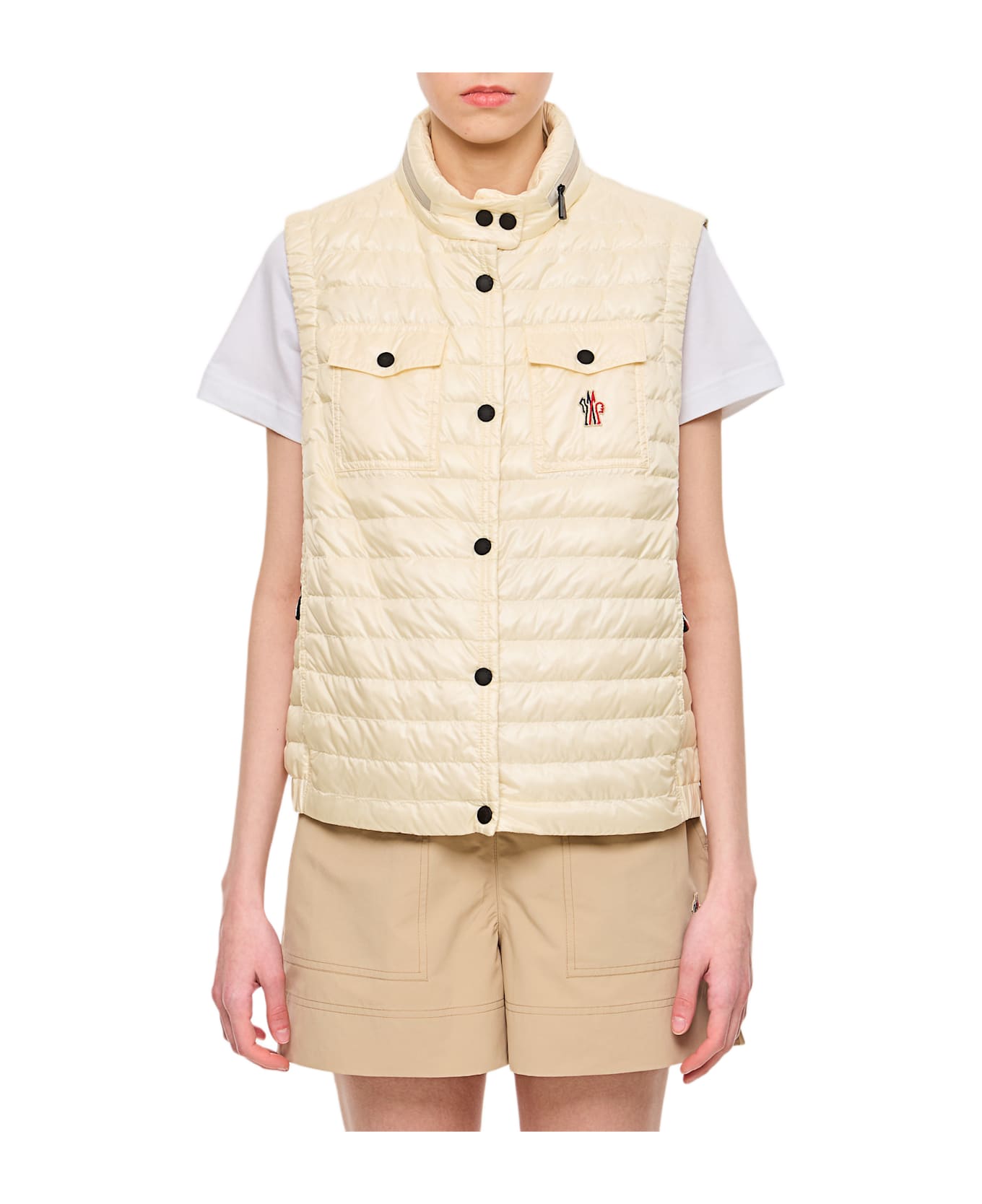 Moncler Grenoble Gilet - White