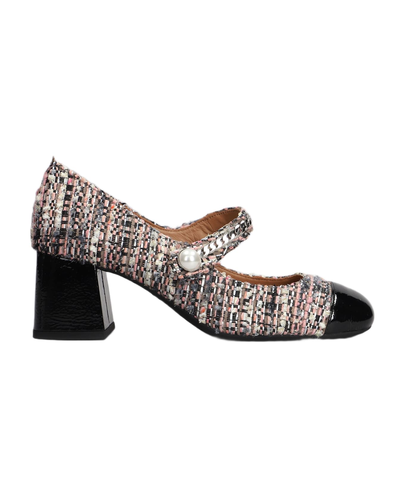 Roberto Festa Mame Pumps In Rose-pink Wool - rose-pink
