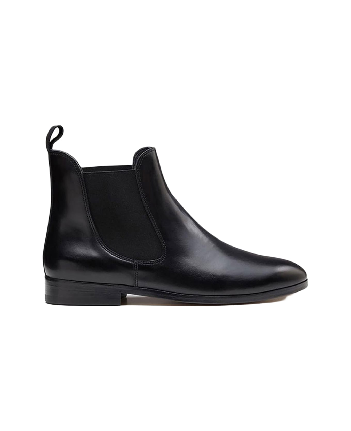 CB Made in Italy Leather Boots Sessanta - Black ブーツ