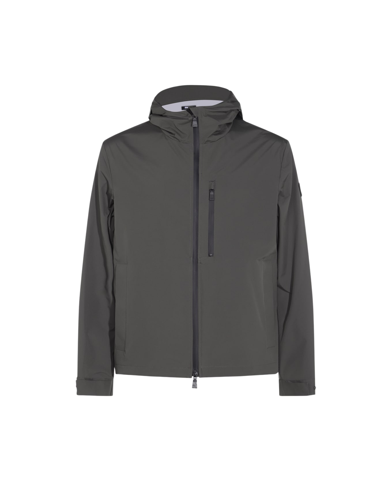 Add Dark Grey Casual Jacket - CLIMBING IVY