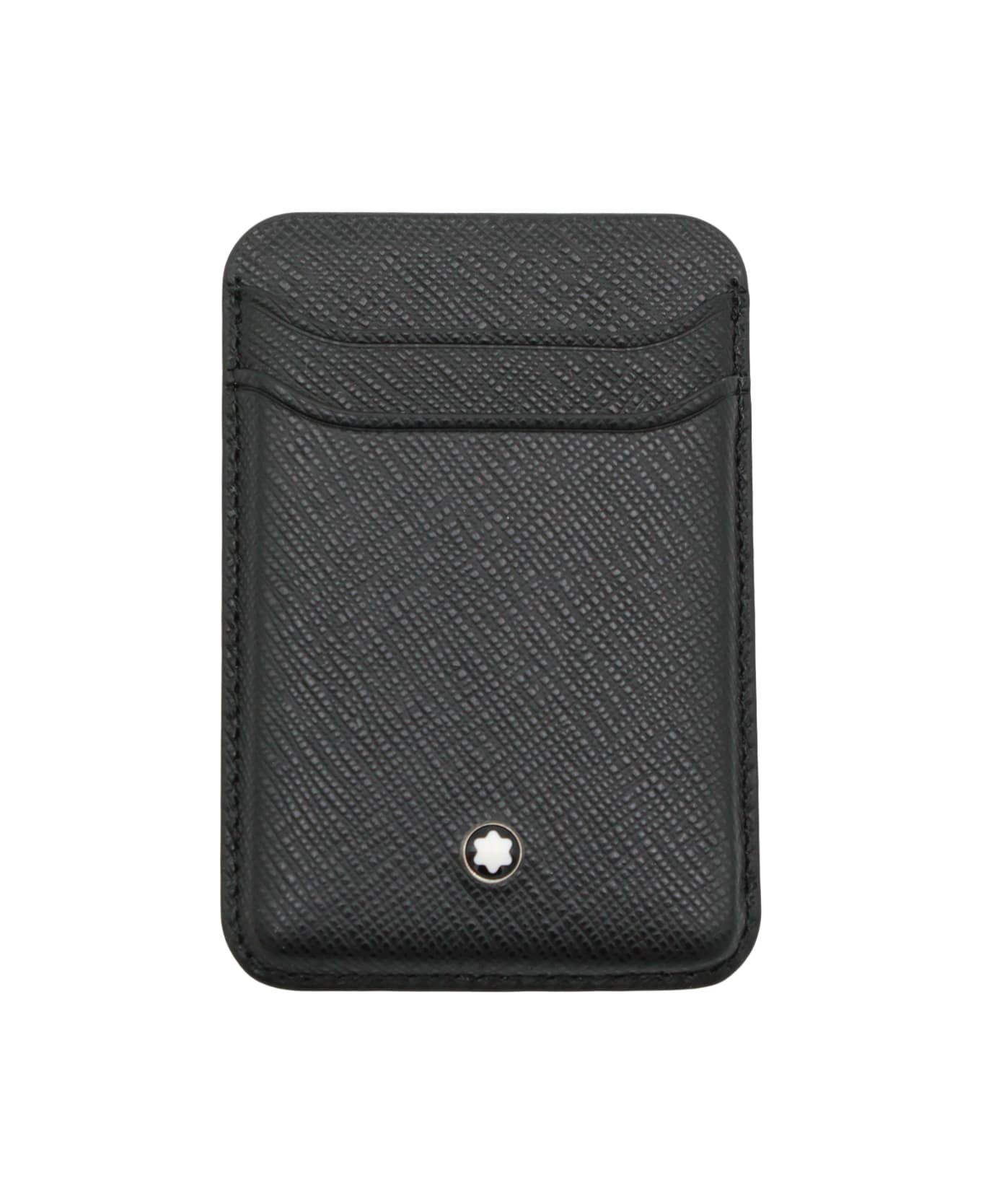 Montblanc Black Leather Card Holder 財布