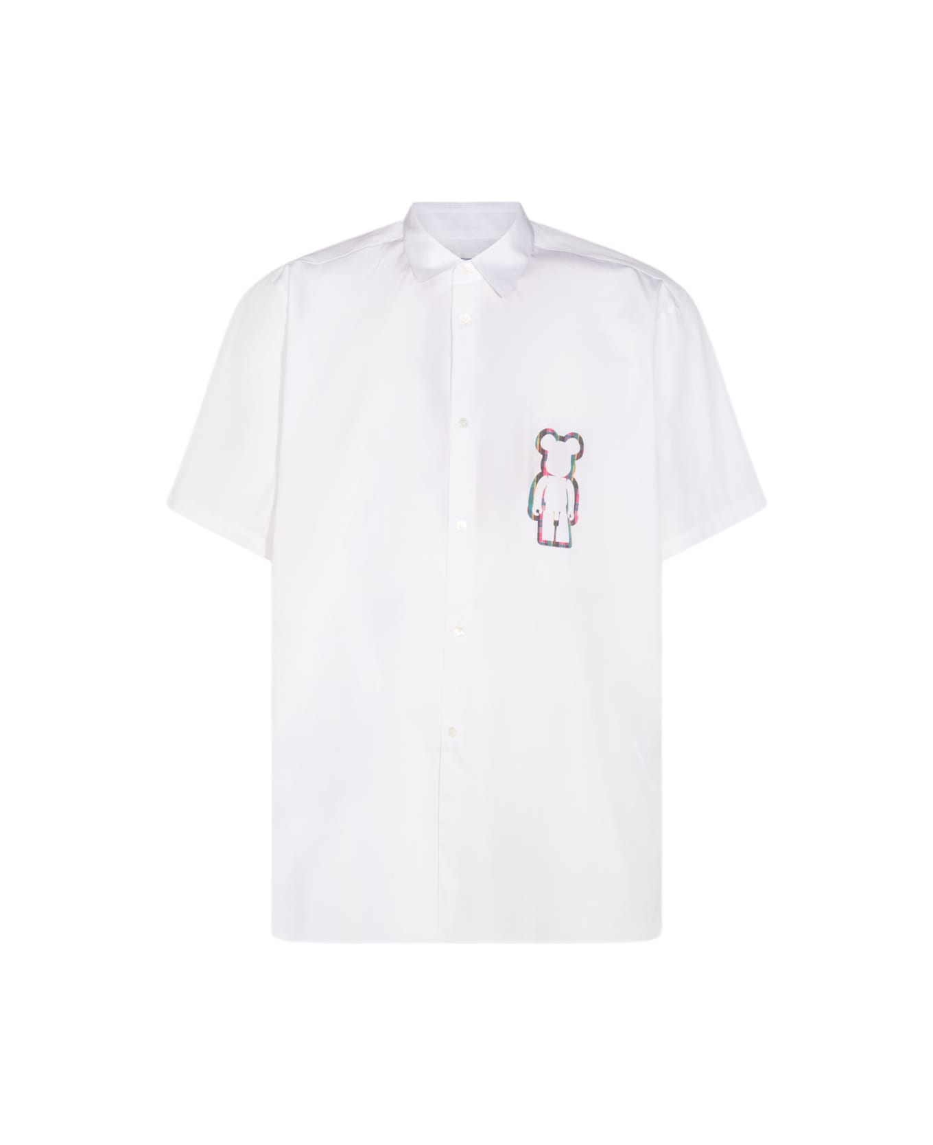 Comme des Garçons White Cotton Shirt - White