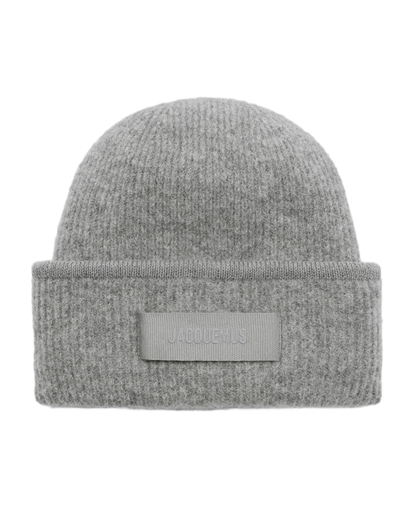 Jacquemus Grosgrain Beanie - Grey