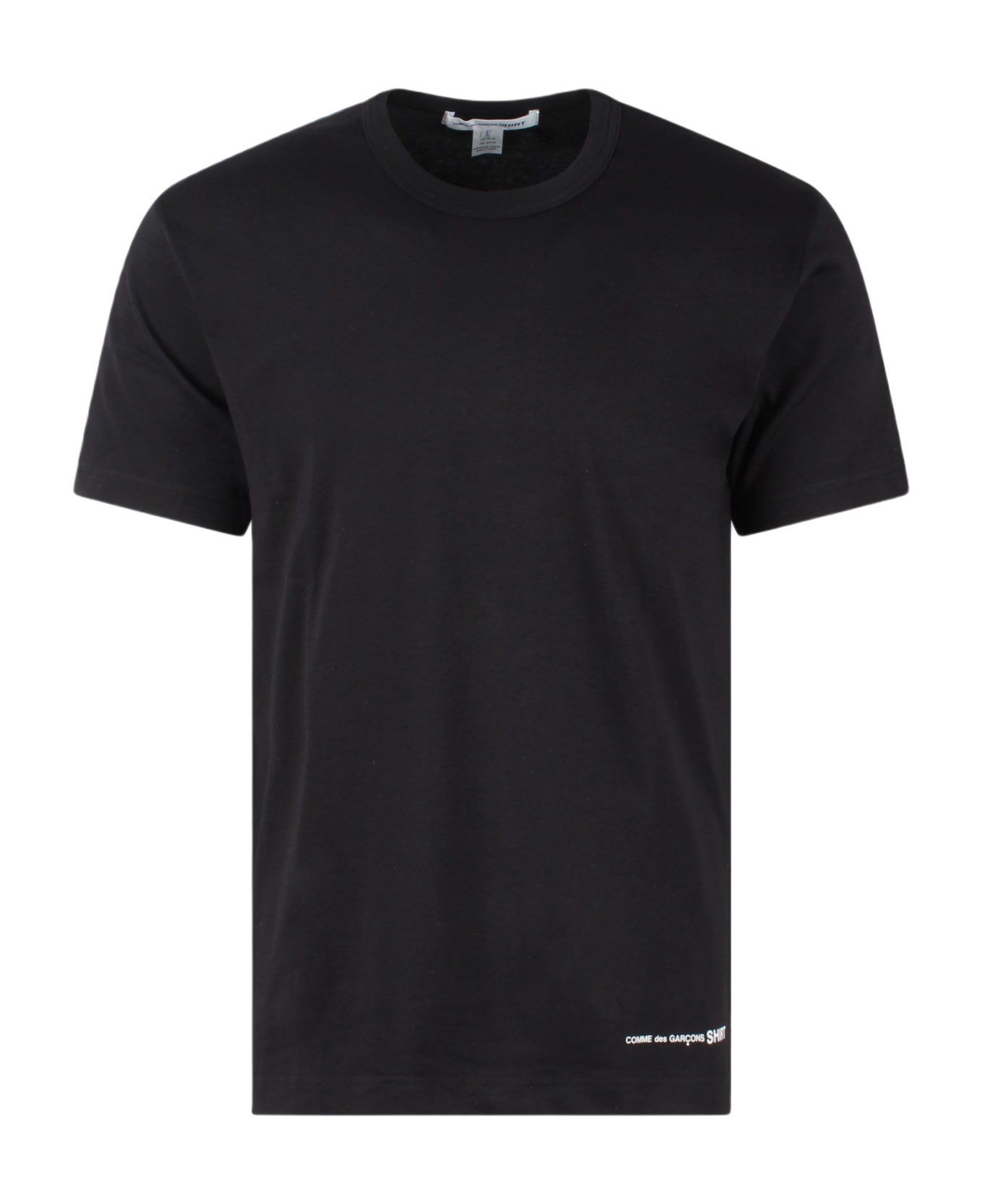 Comme des Garçons Shirt Logo Print T-shirt - Black