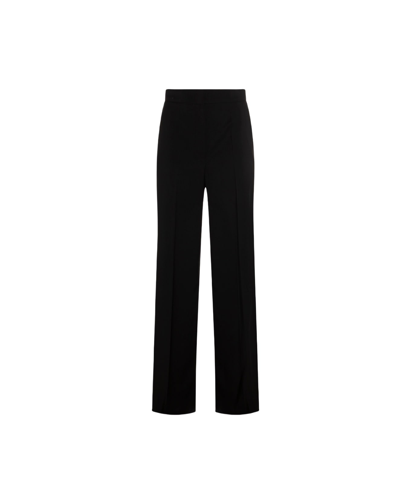 Max Mara Black Wool Pants - Black