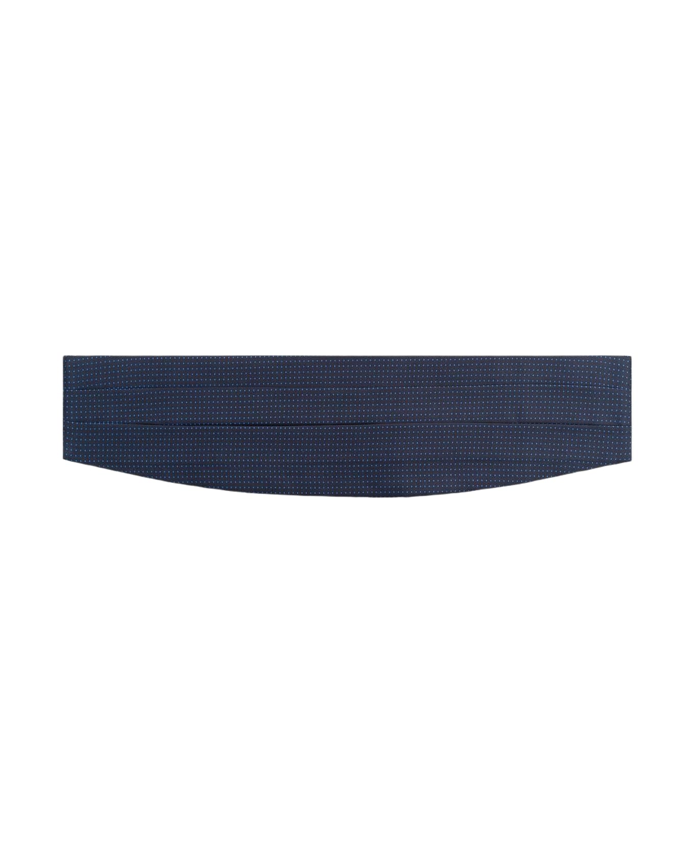 Larusmiani Cummerbund "pois" Belt - Blue