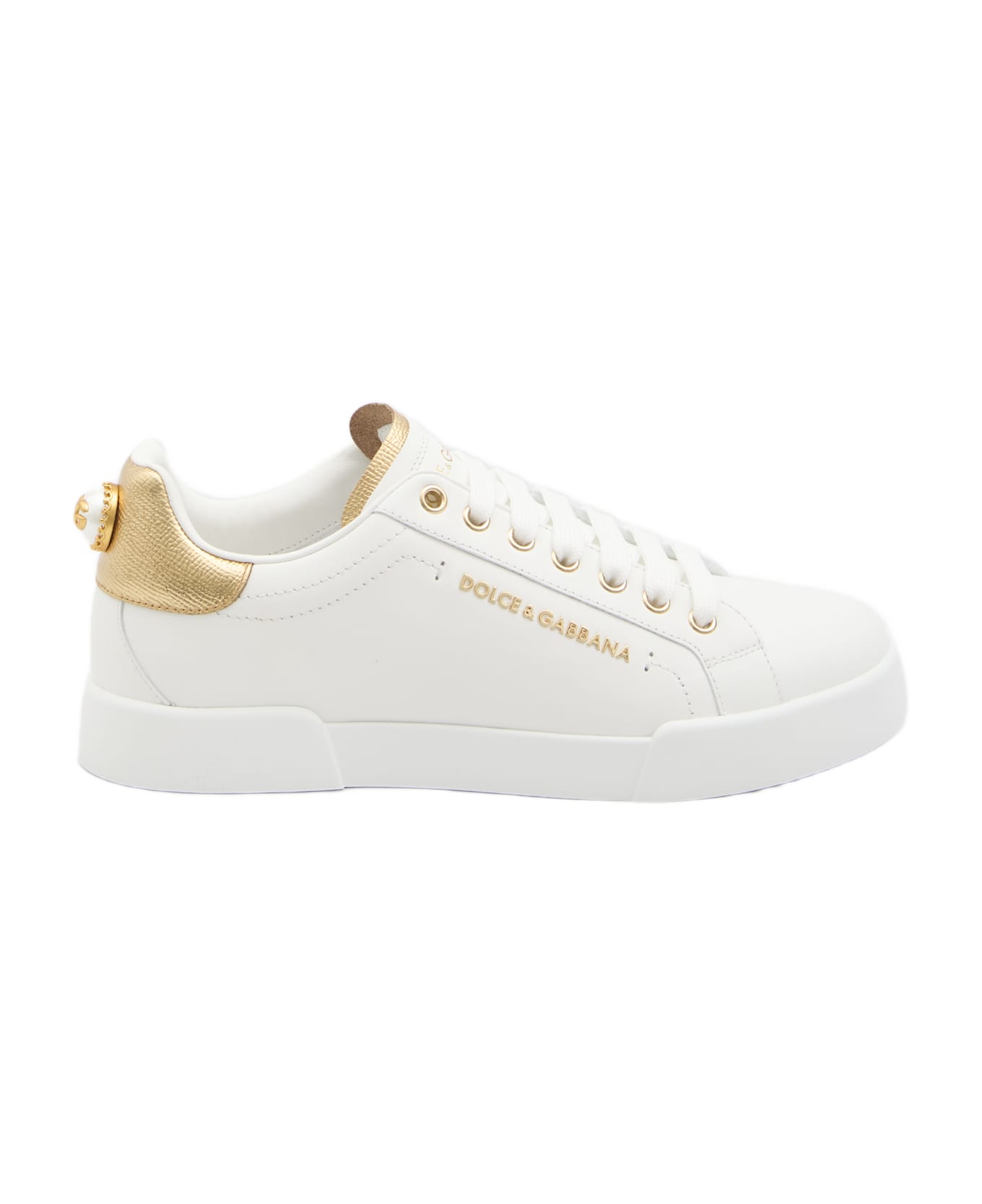 Dolce & Gabbana Portofino Sneakers - WHITE