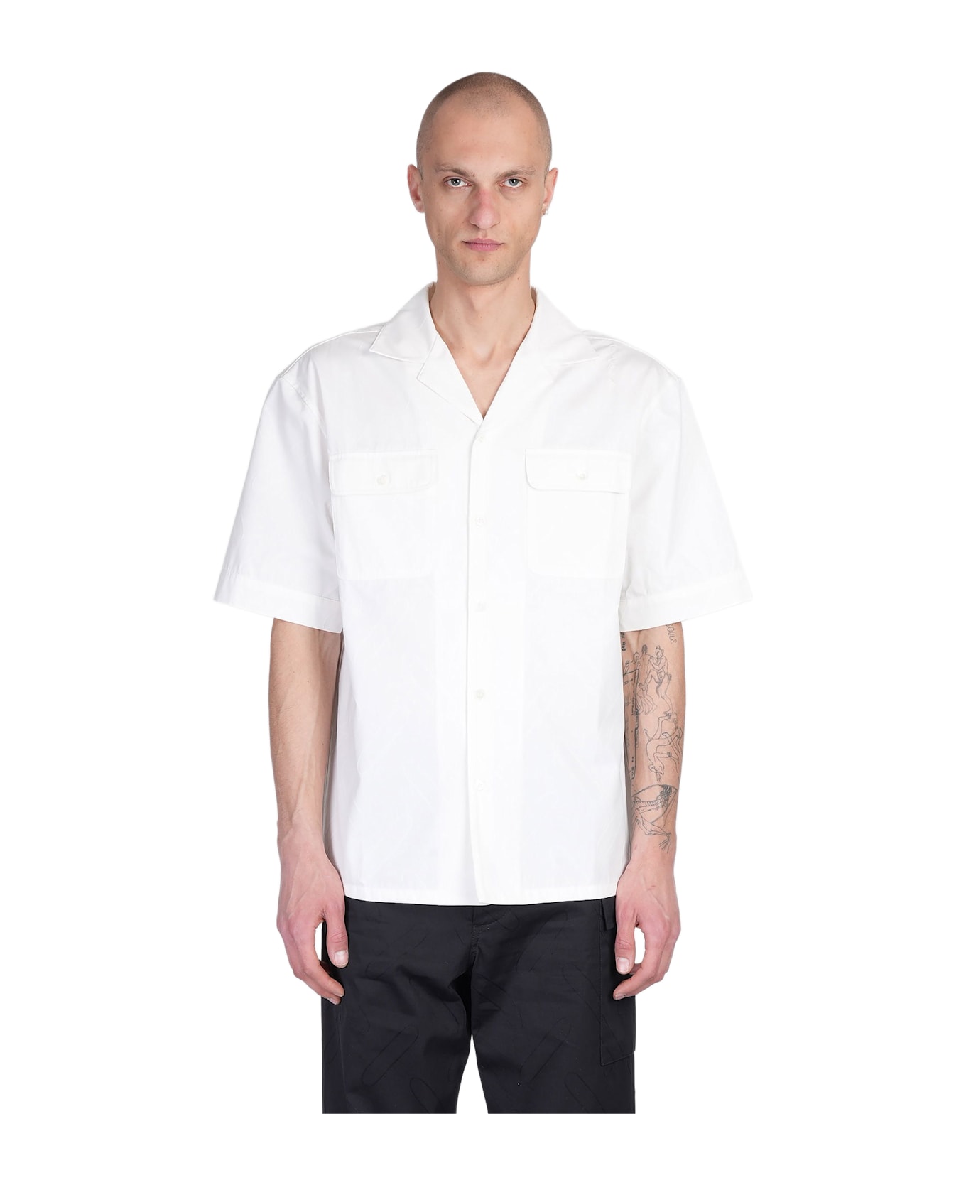 Marni Shirt In White Cotton - white
