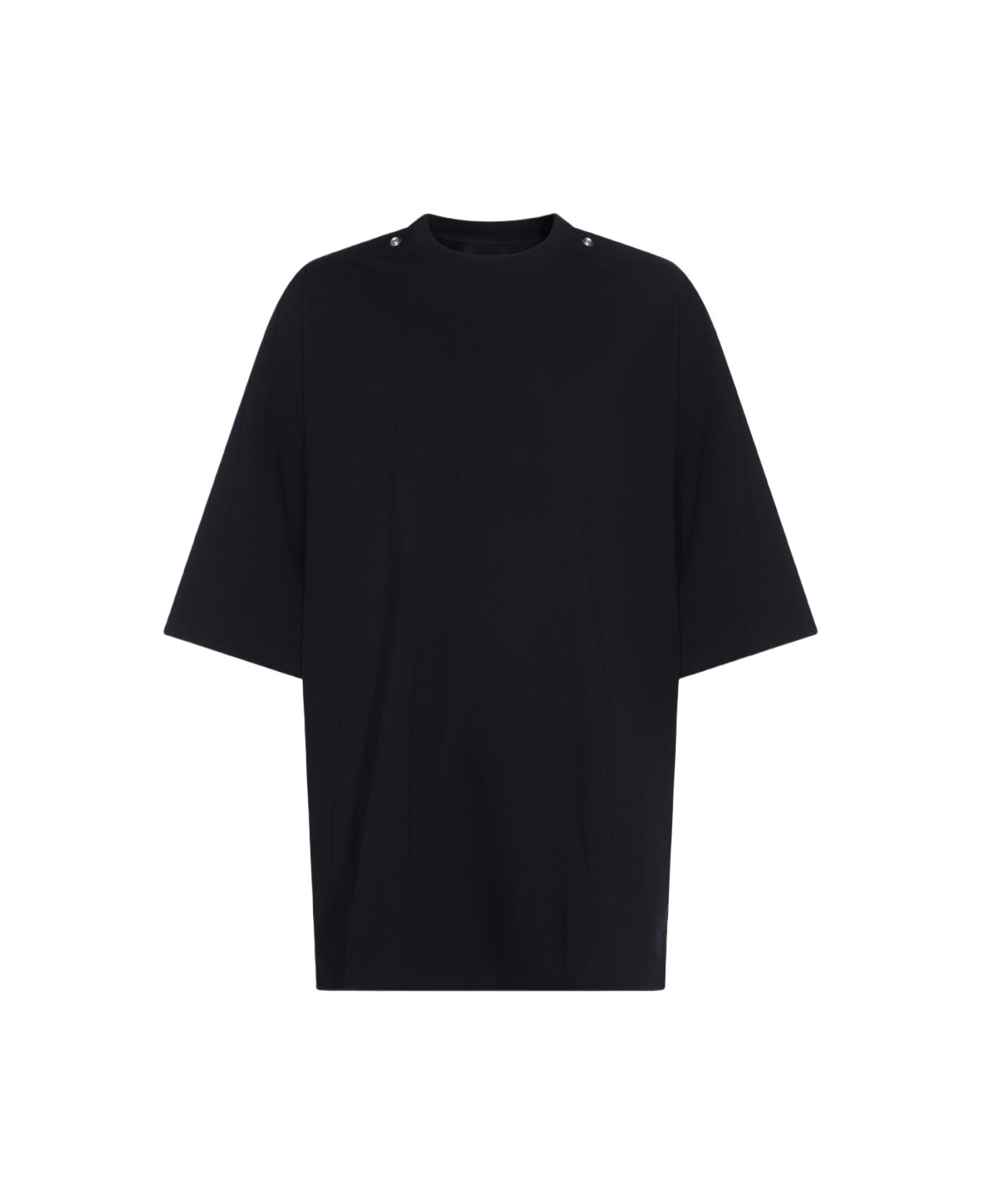 Rick Owens Black Cotton Tommy T T-shirt - Black