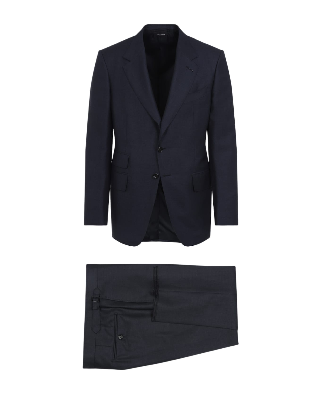 Tom Ford Virgin Wool Suit - Navy