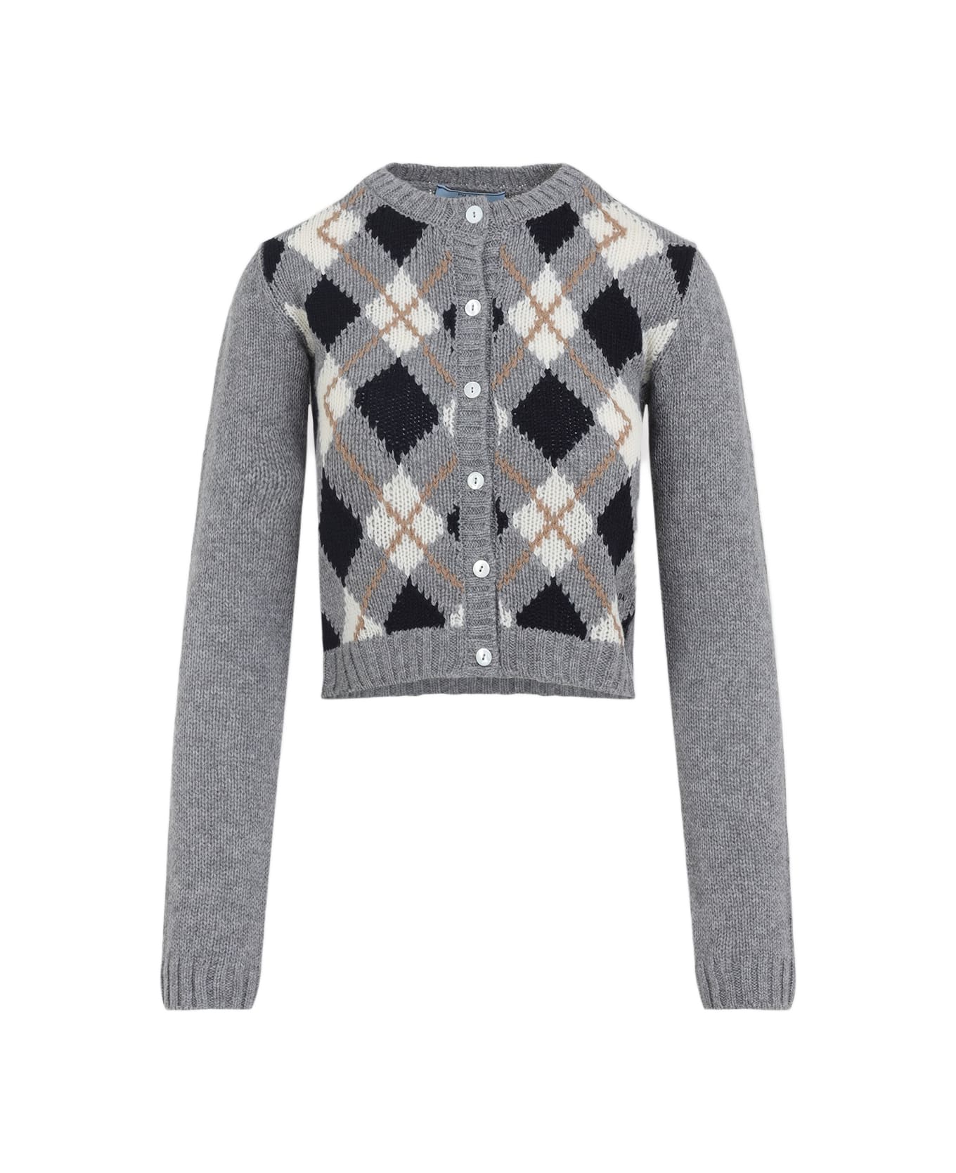 Prada Cashmere Cardigan - Grigio