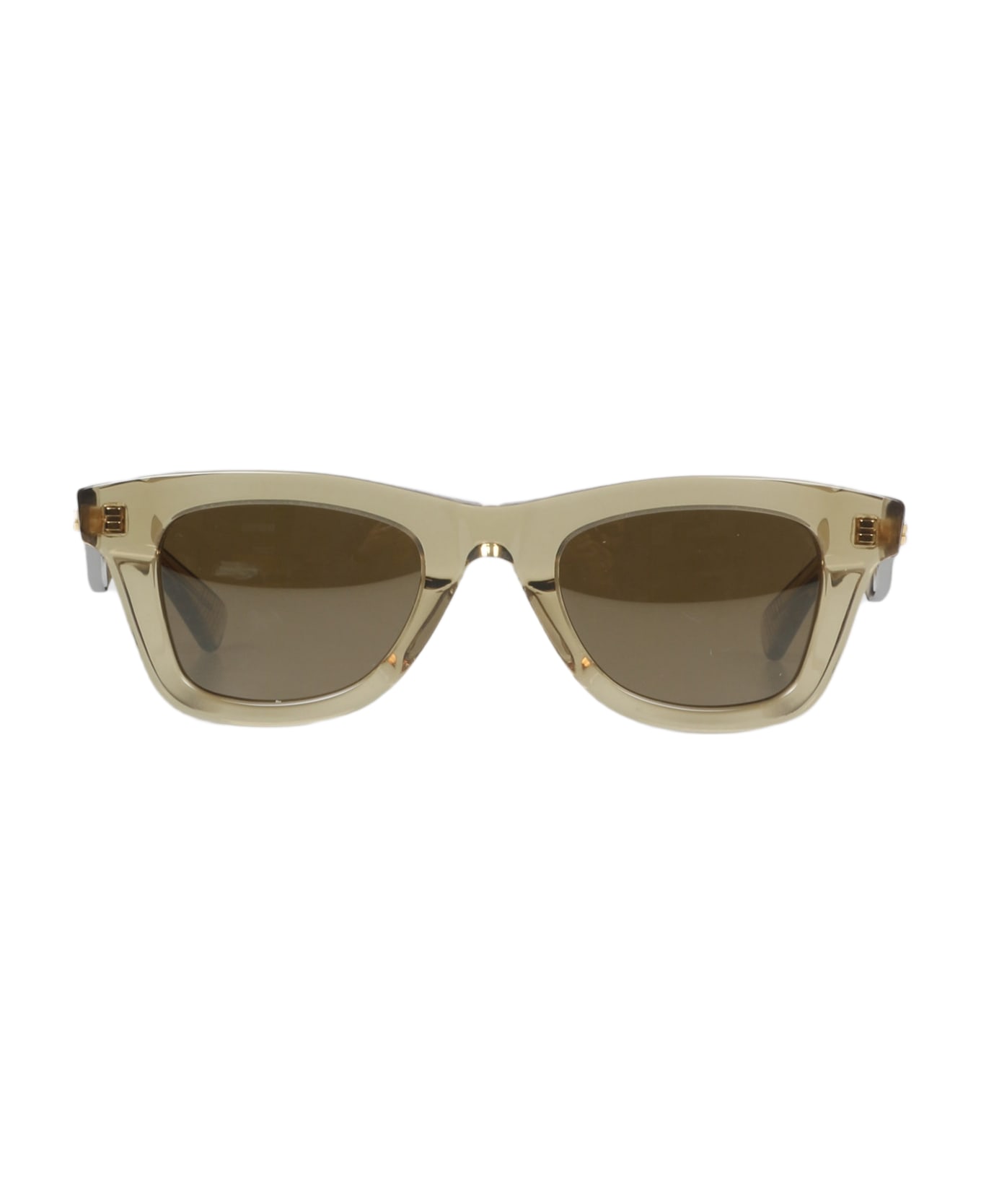 Bottega Veneta Eyewear Classic Sunglasses - Nude & Neutrals