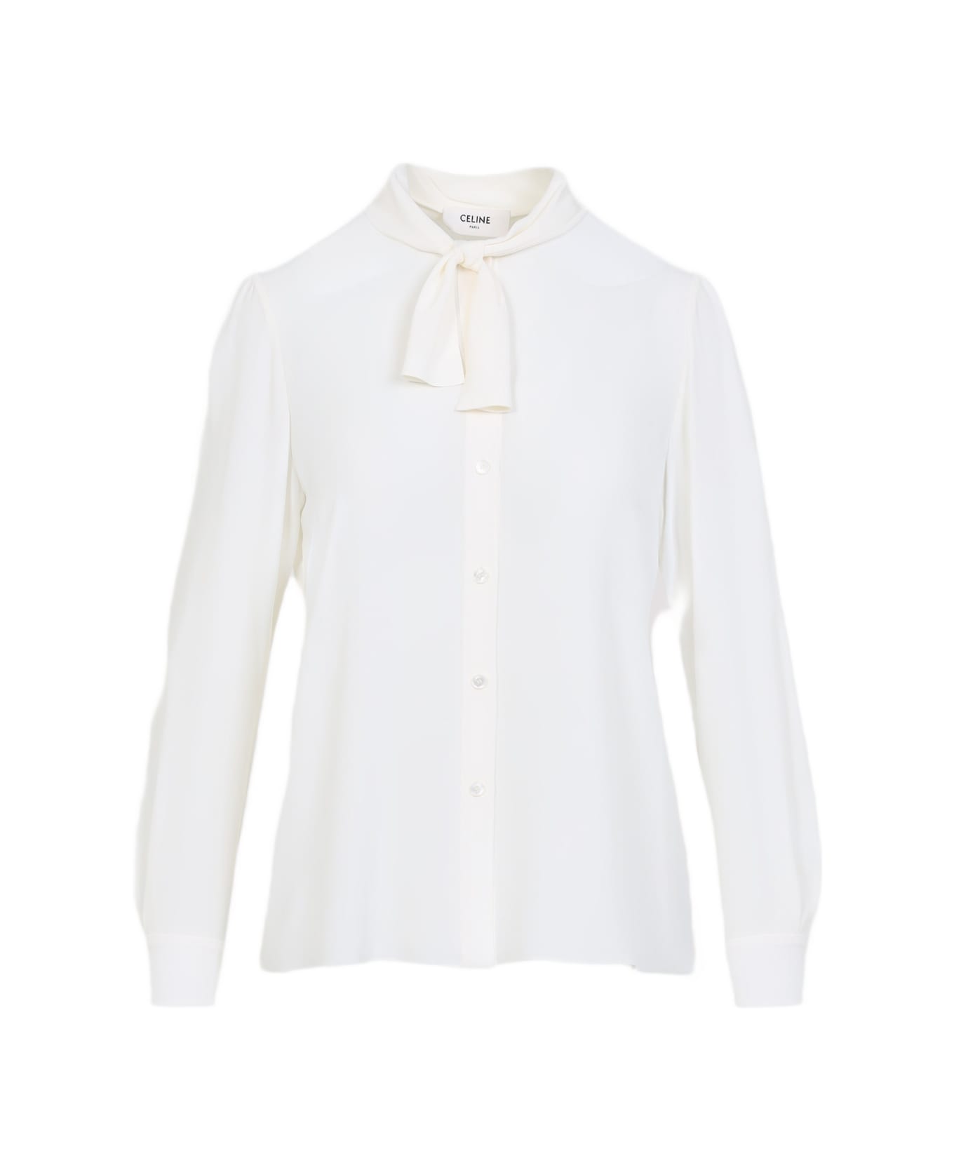 Celine Acetate Blouse - Av Ivory