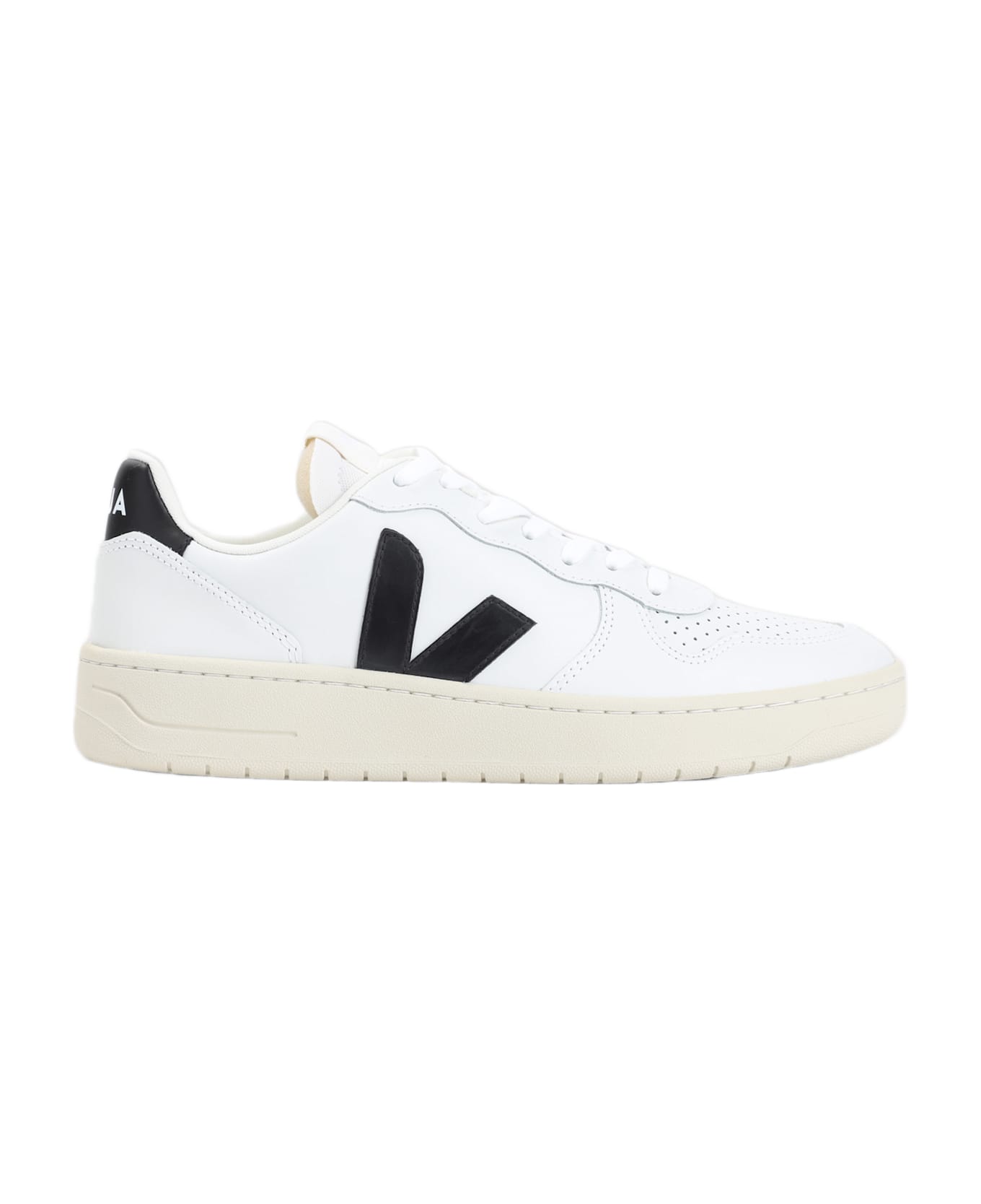 Veja V-10 Sneakers - Extra White Black
