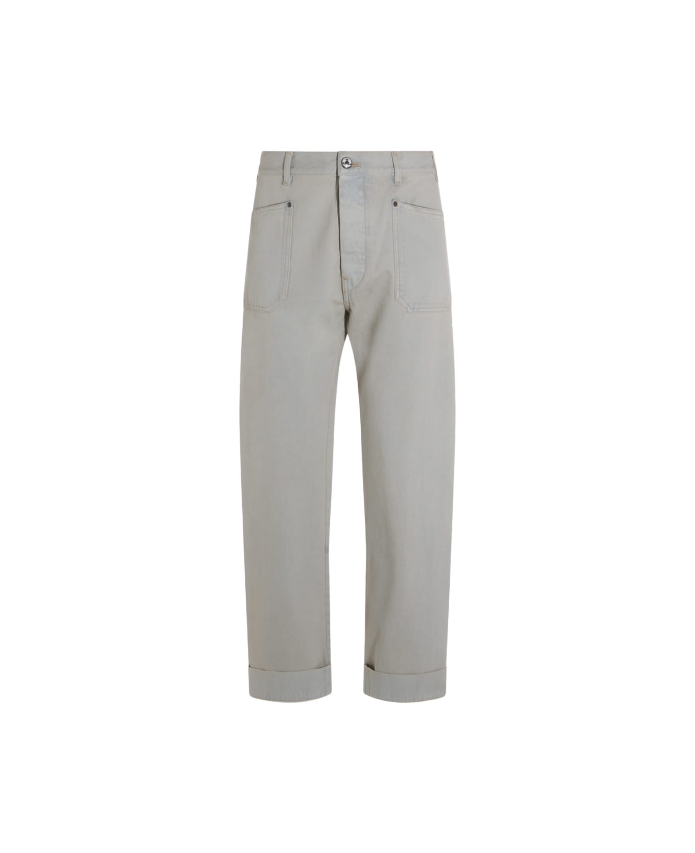 Vivienne Westwood Light Blue Cotton Pant - Blue