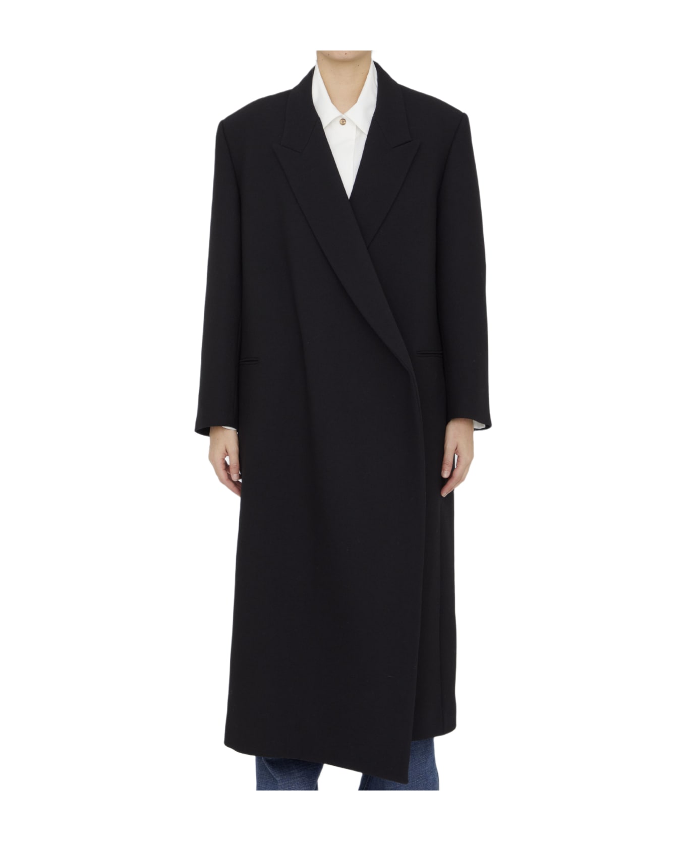 The Row Dhani Coat - BLACK