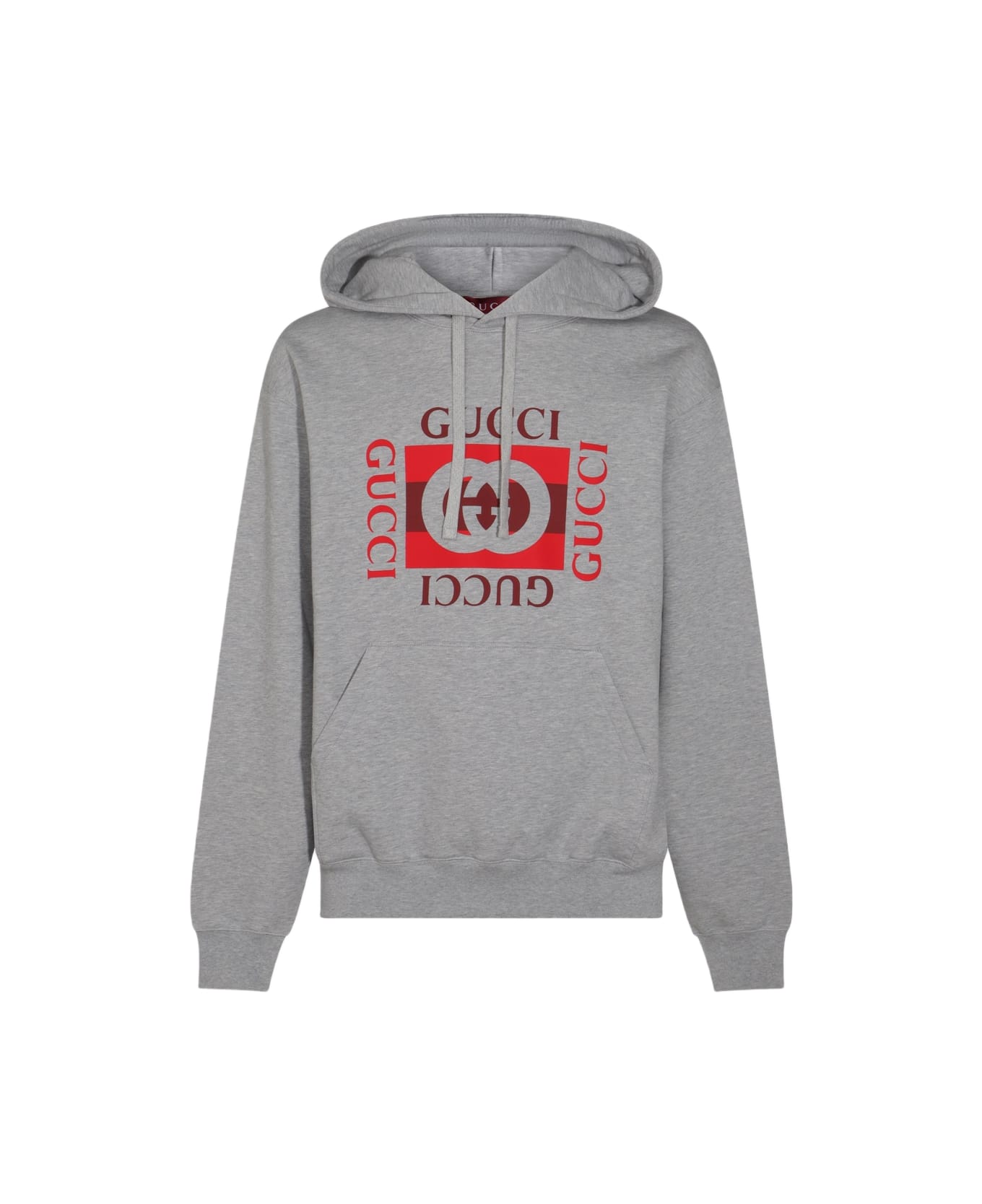 Gucci Grey Cotton Sweatshirt - Grey