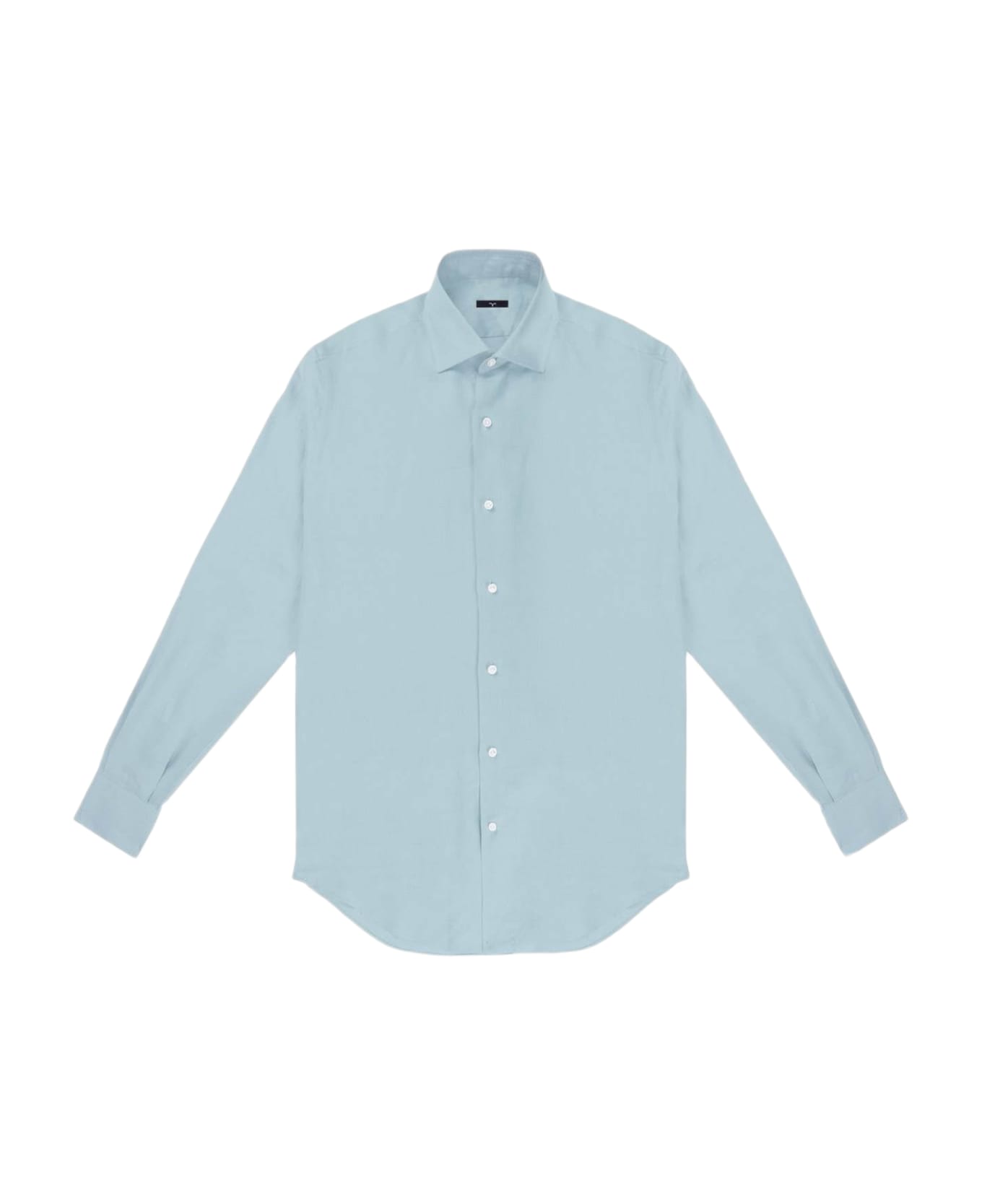 Larusmiani Handmade Shirt Mayfair Shirt - LightBlue
