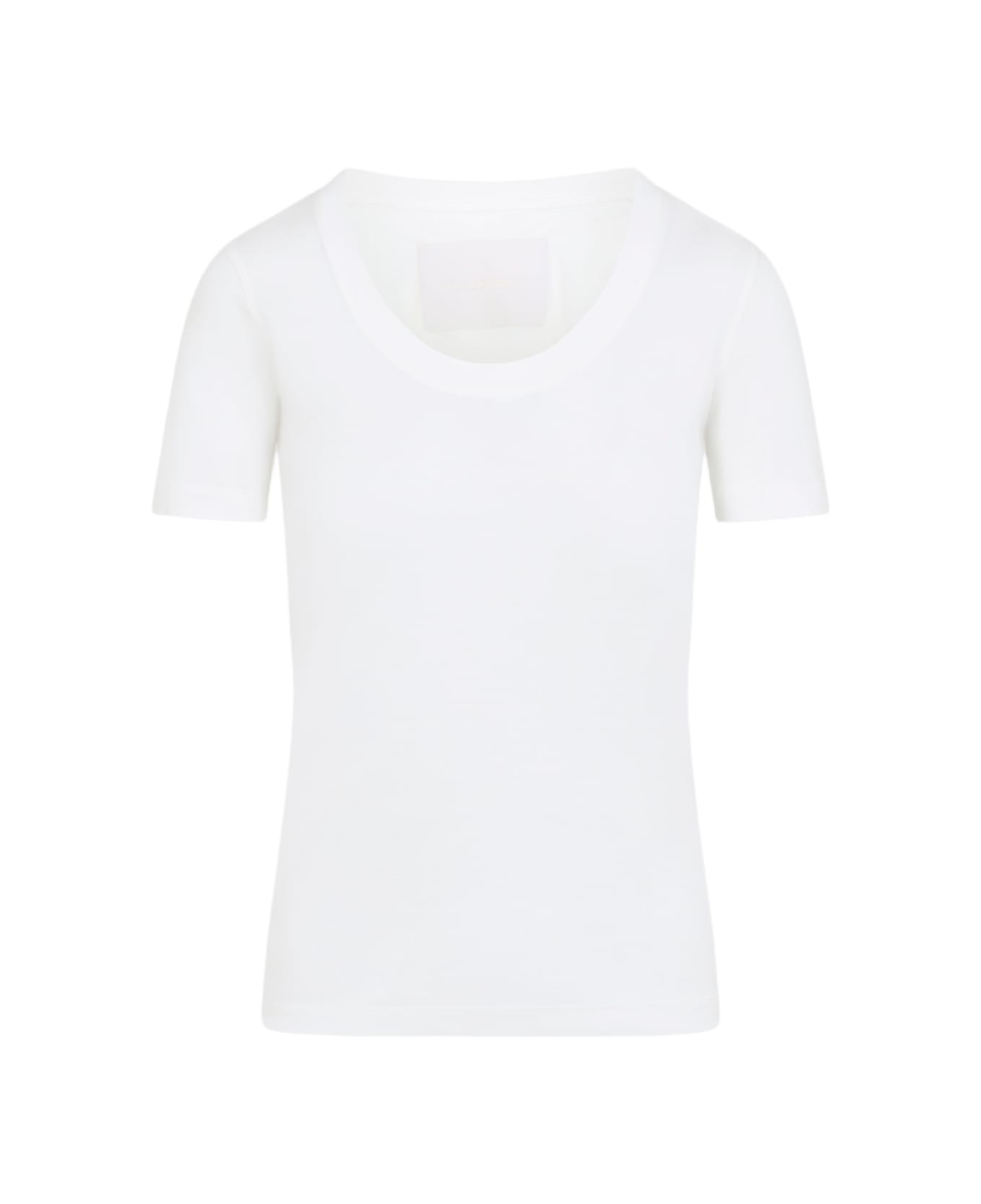 Phoebe Philo Scoop T-shirt - Wt White