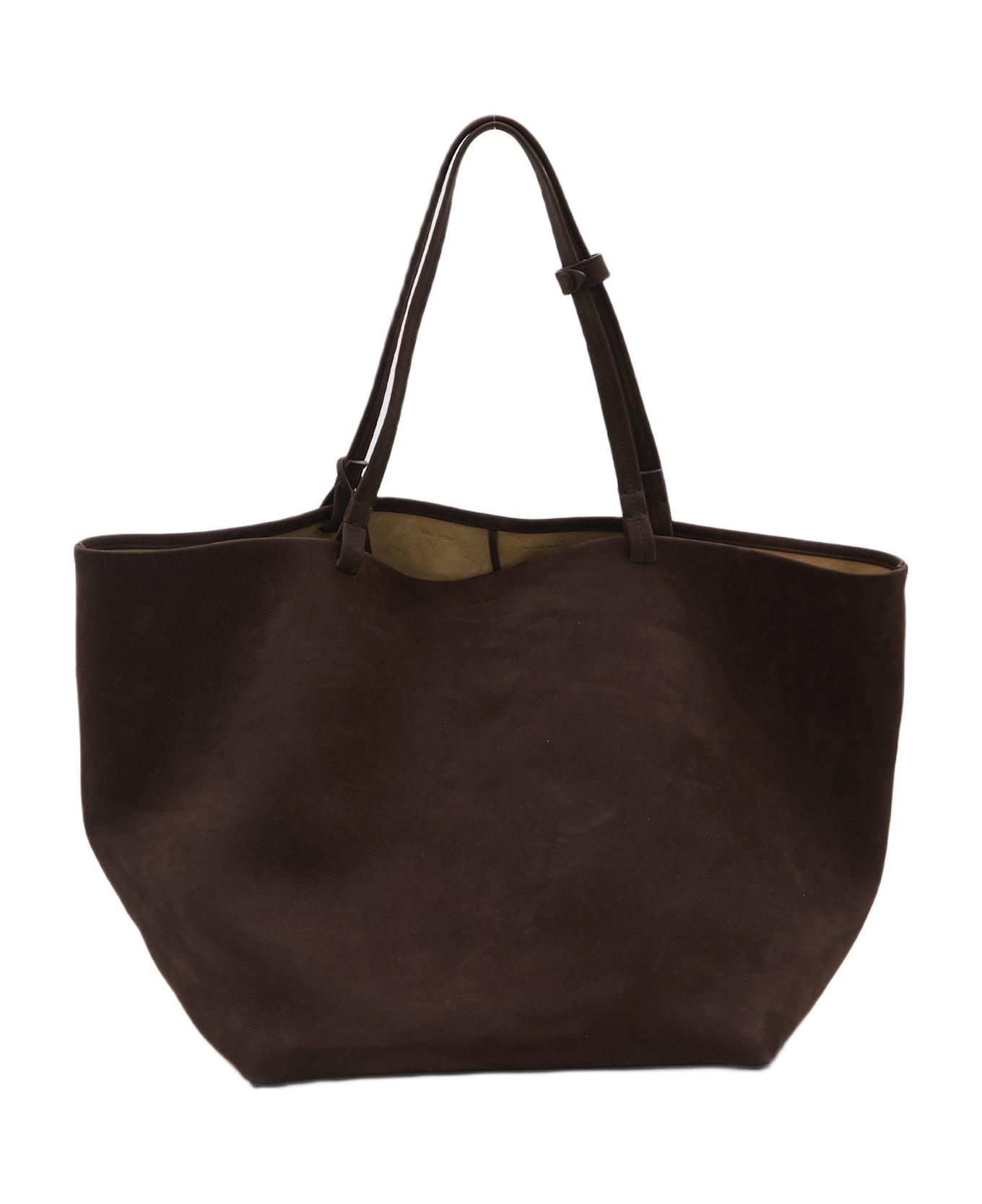 The Row Xl Park Tote Bag - DMOAS DARK MOCHA ANS