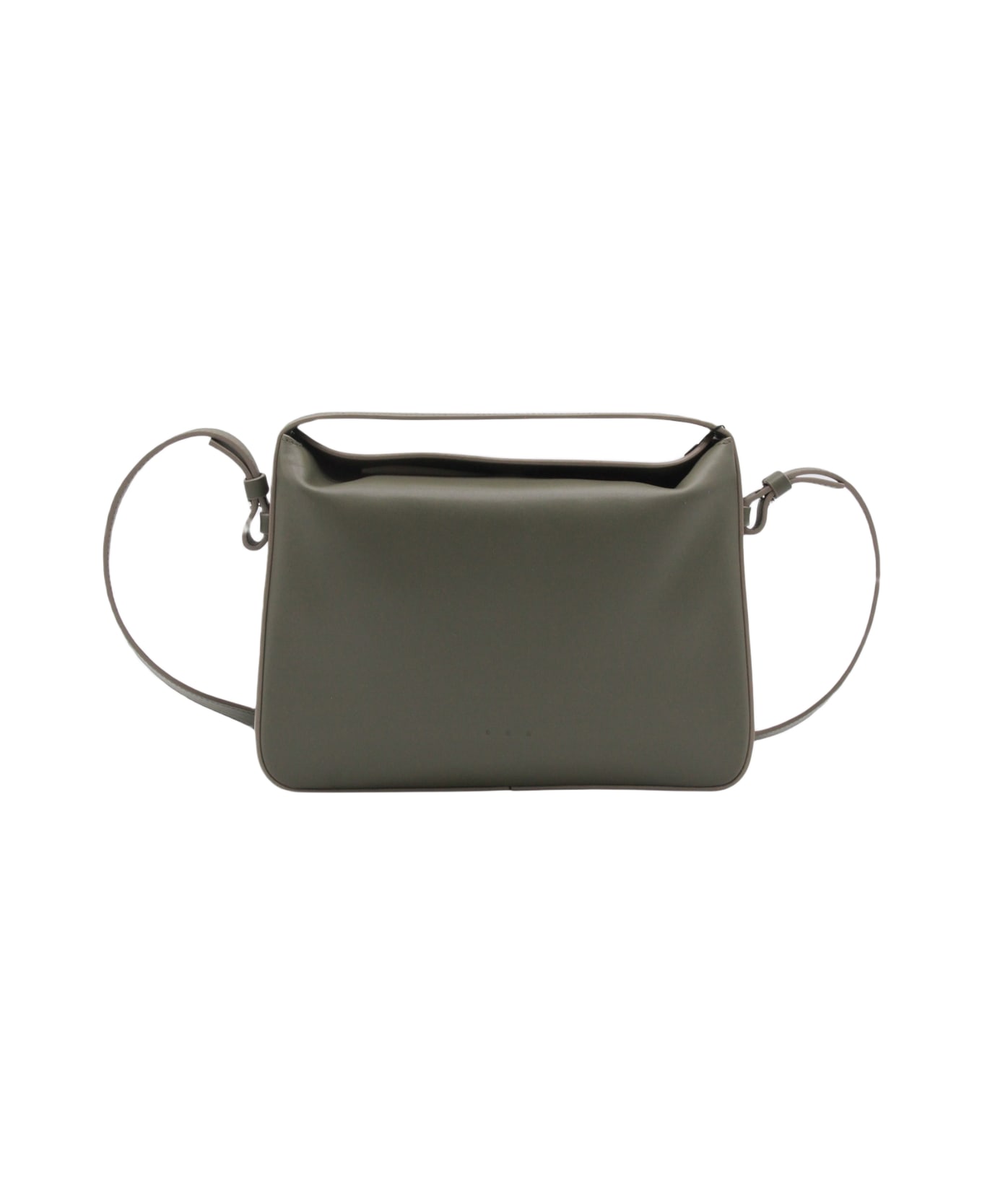 Aesther Ekme Grey Leather Top Handle Bag - SAGE トートバッグ