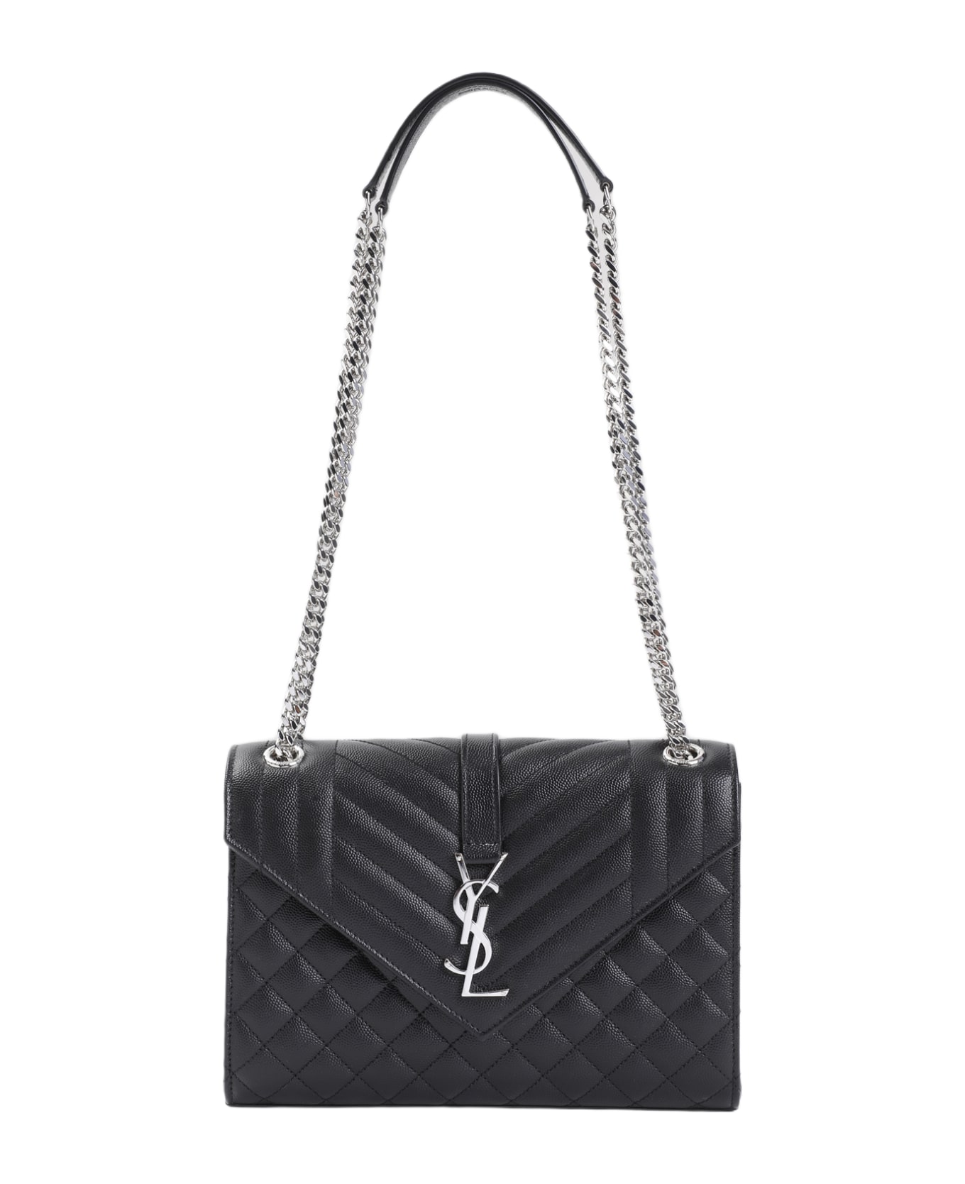 Saint Laurent Ysl Envel Bag - Nero