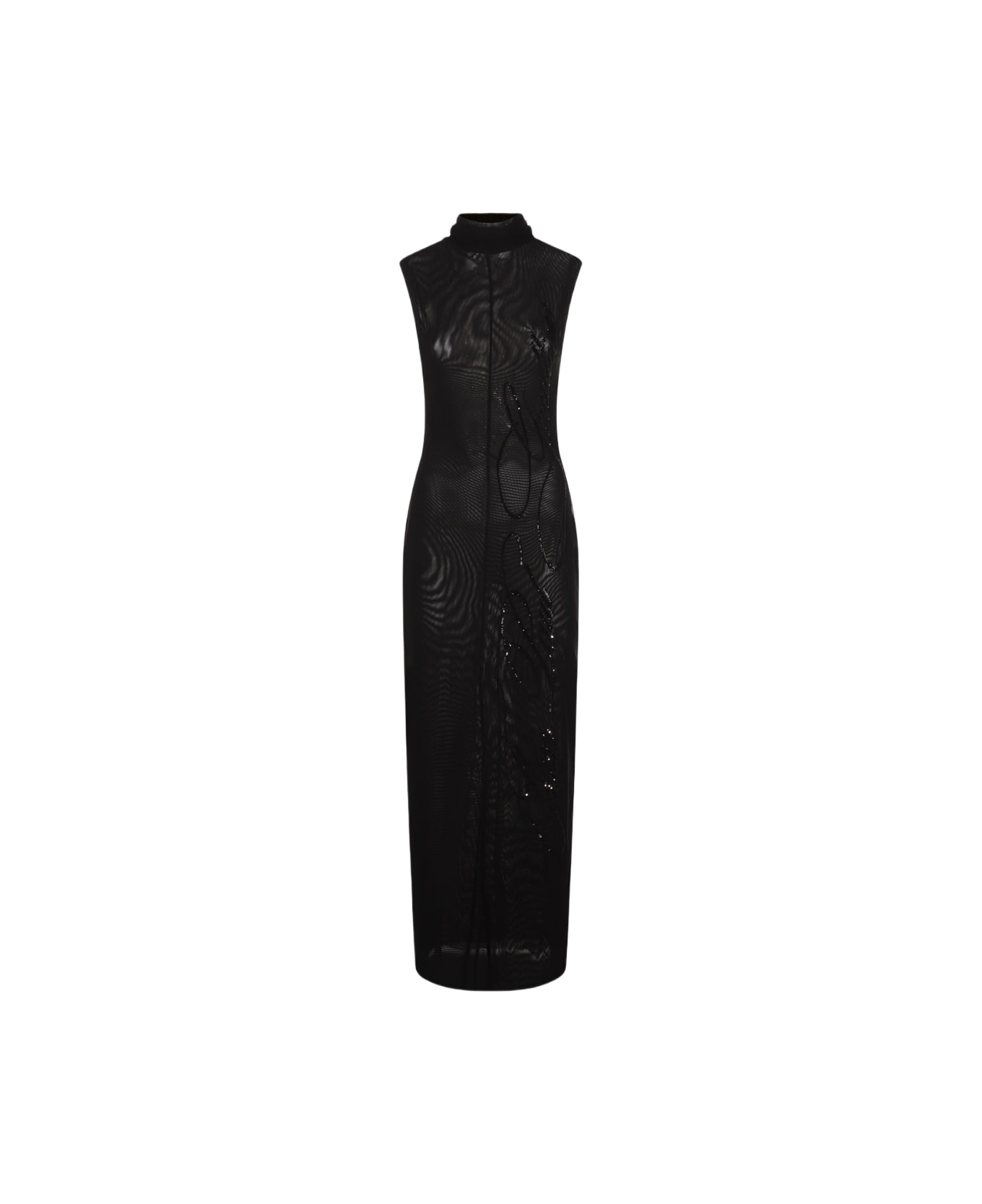 Jean Paul Gaultier Black Maxi Dress - Black