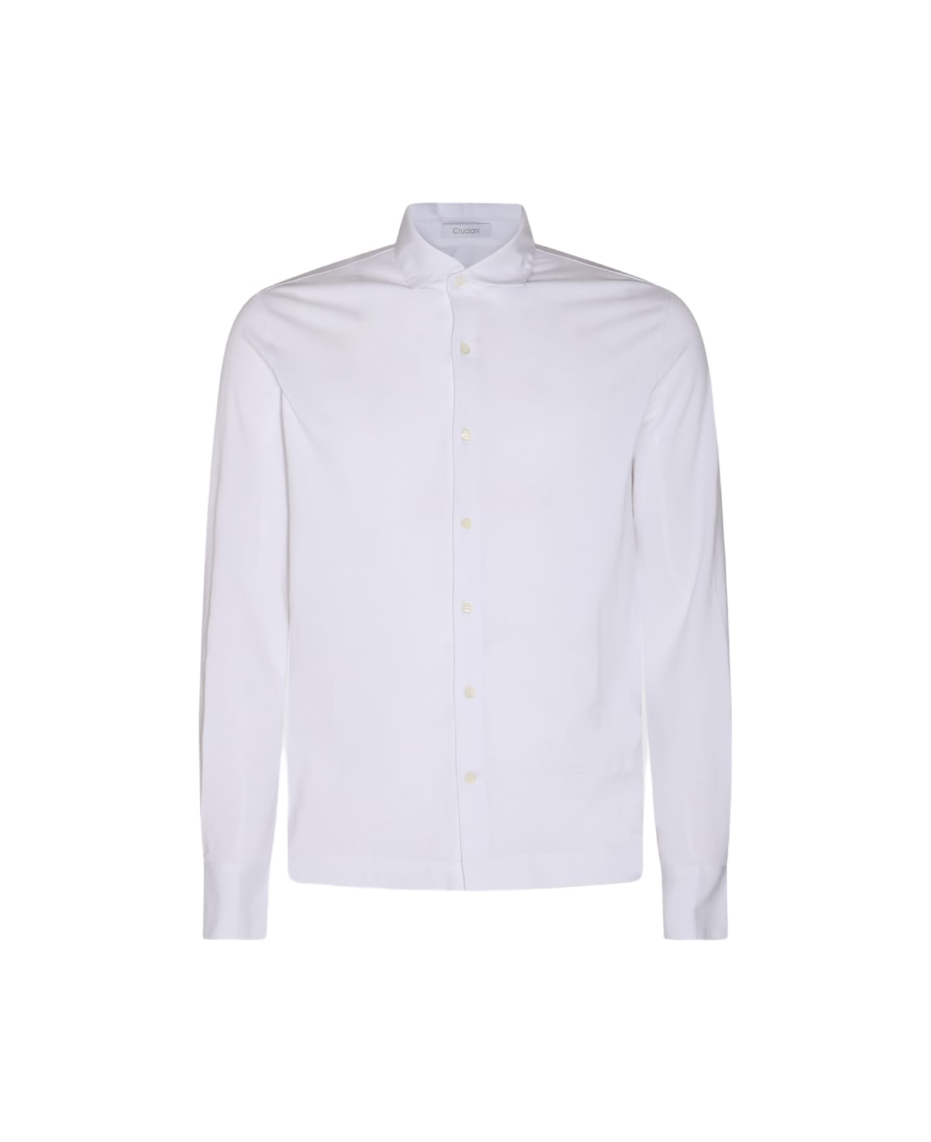 Cruciani White Cotton Shirt - White