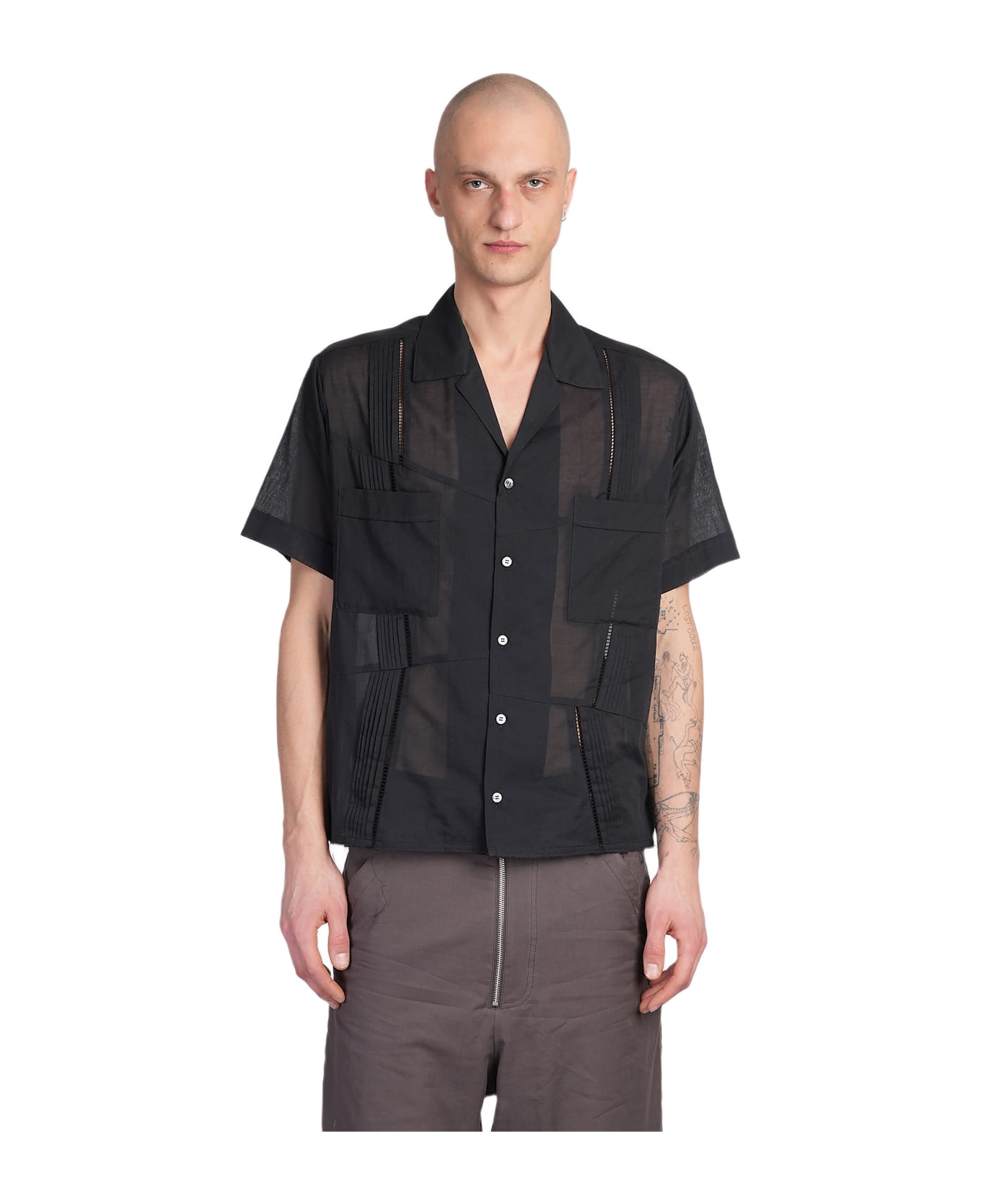 Magliano Shirt In Black Cotton - black