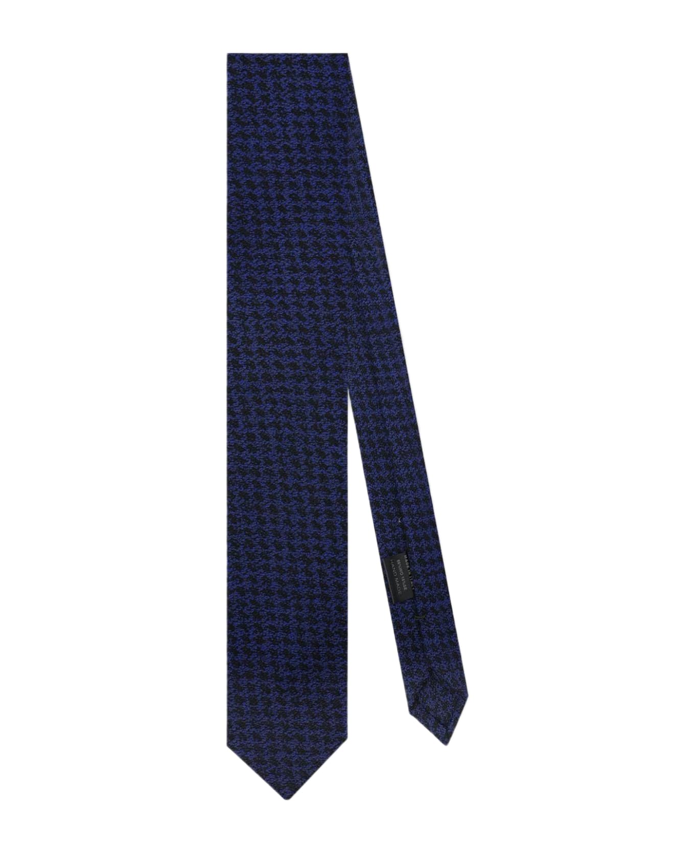Larusmiani Wool Tie Porta Nuova Tie - Blue