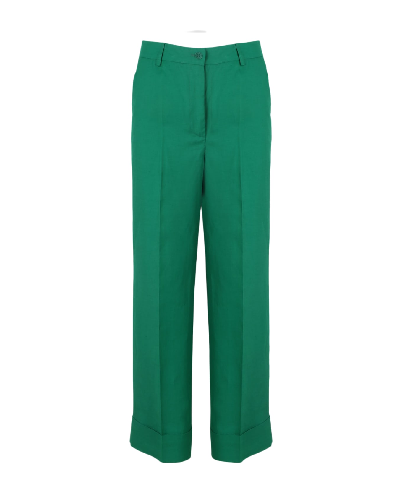 Parosh Wide Pants - Green