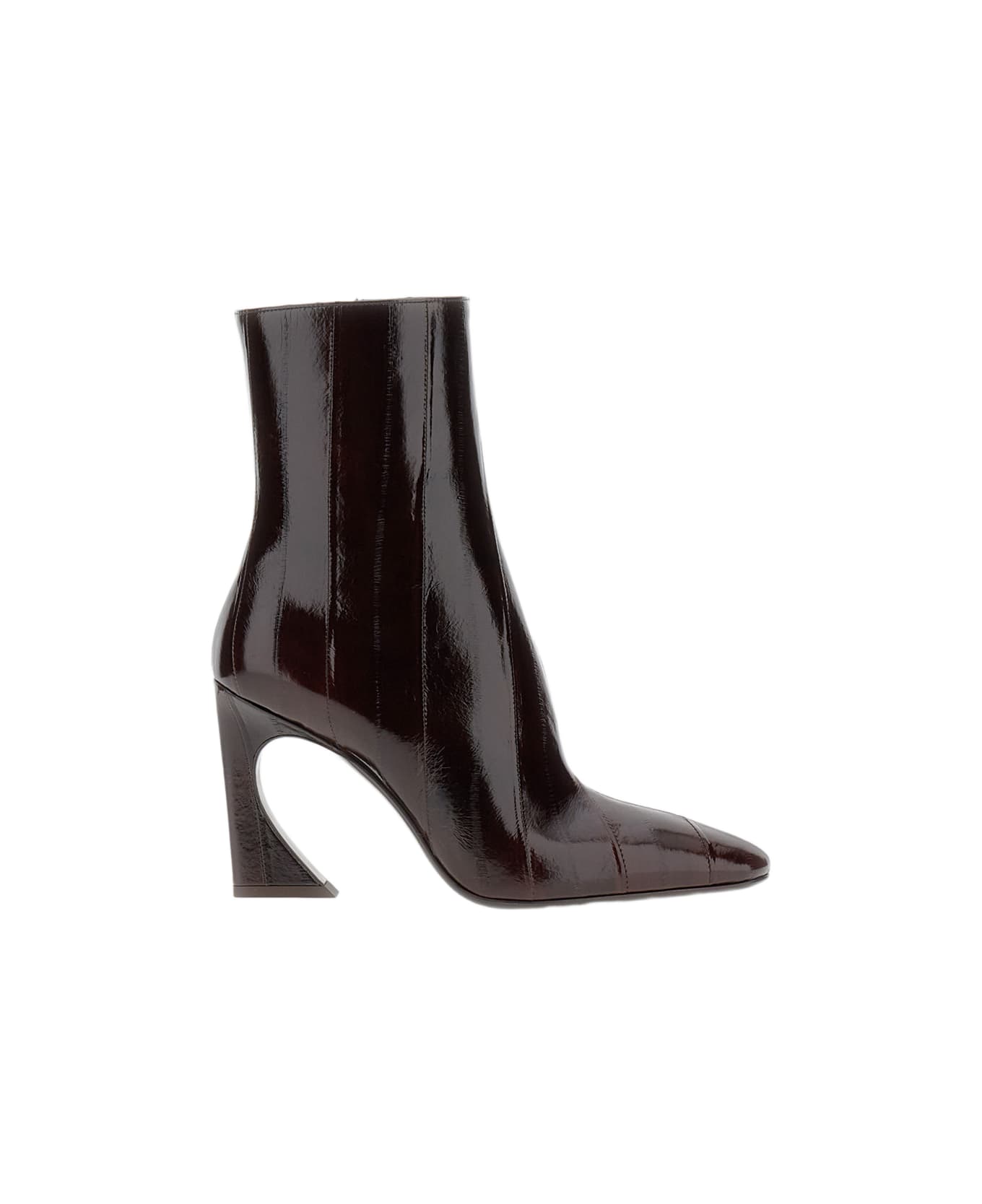 Fendi Bootie Anguilla Lucida - Brown ブーツ
