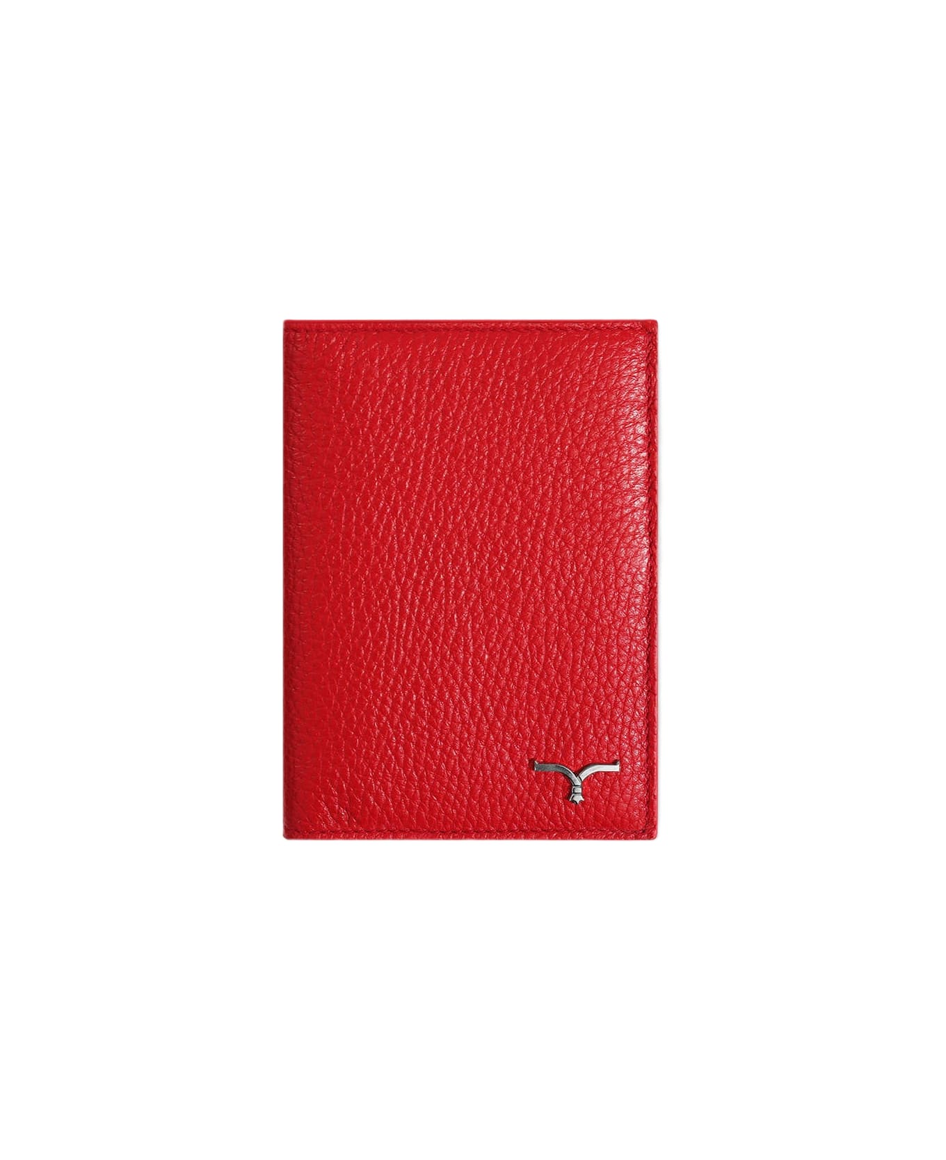 Larusmiani Passport Cover Fiumicino Accessory - Red