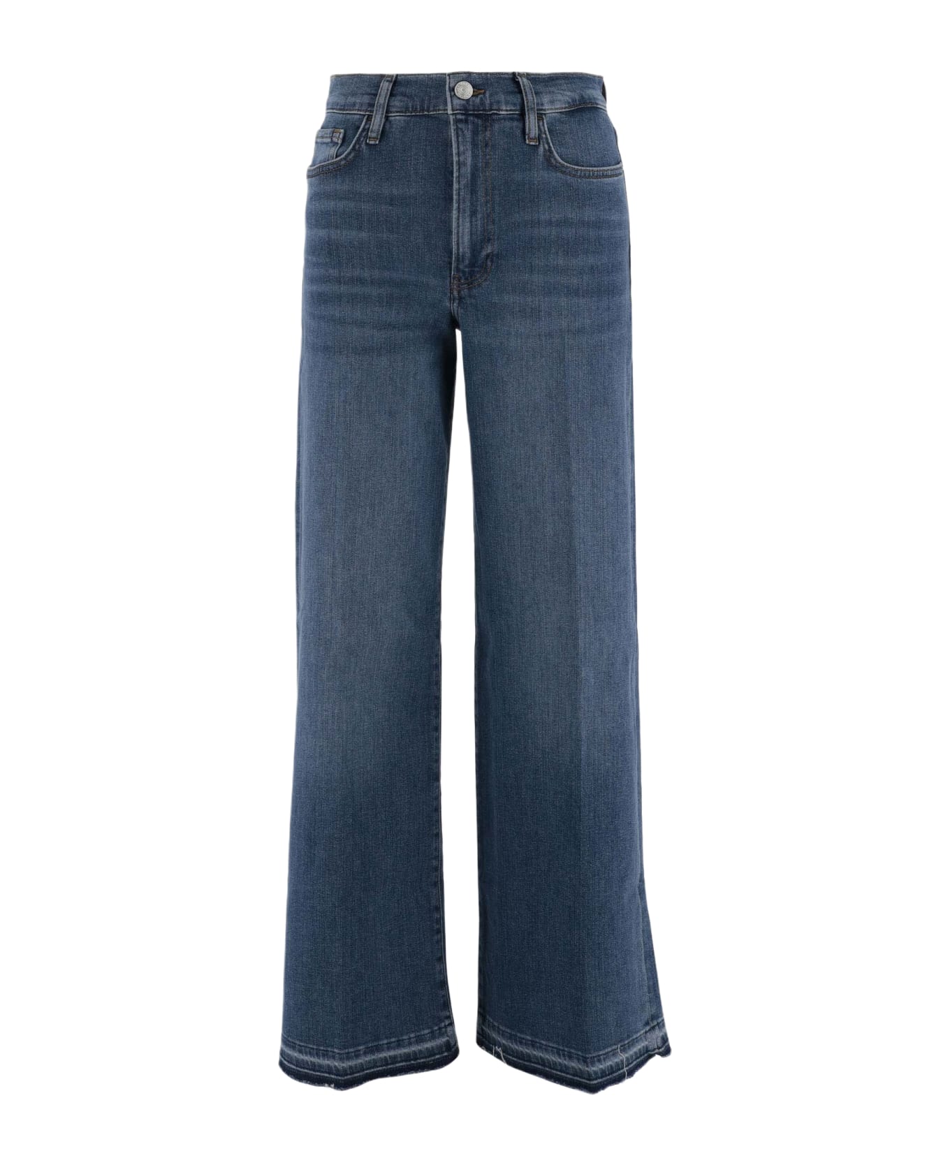 Frame Modal And Cotton Blend Jeans - Denim デニム
