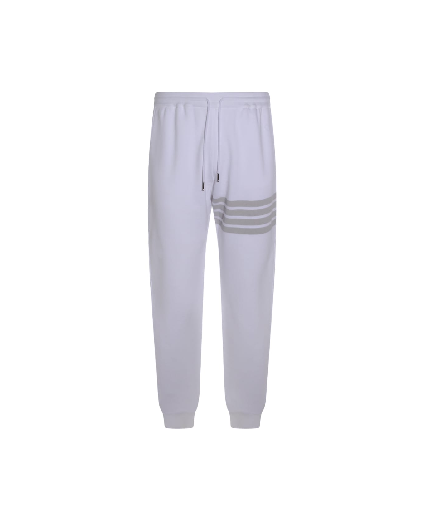 Thom Browne White Cotton Pants - White