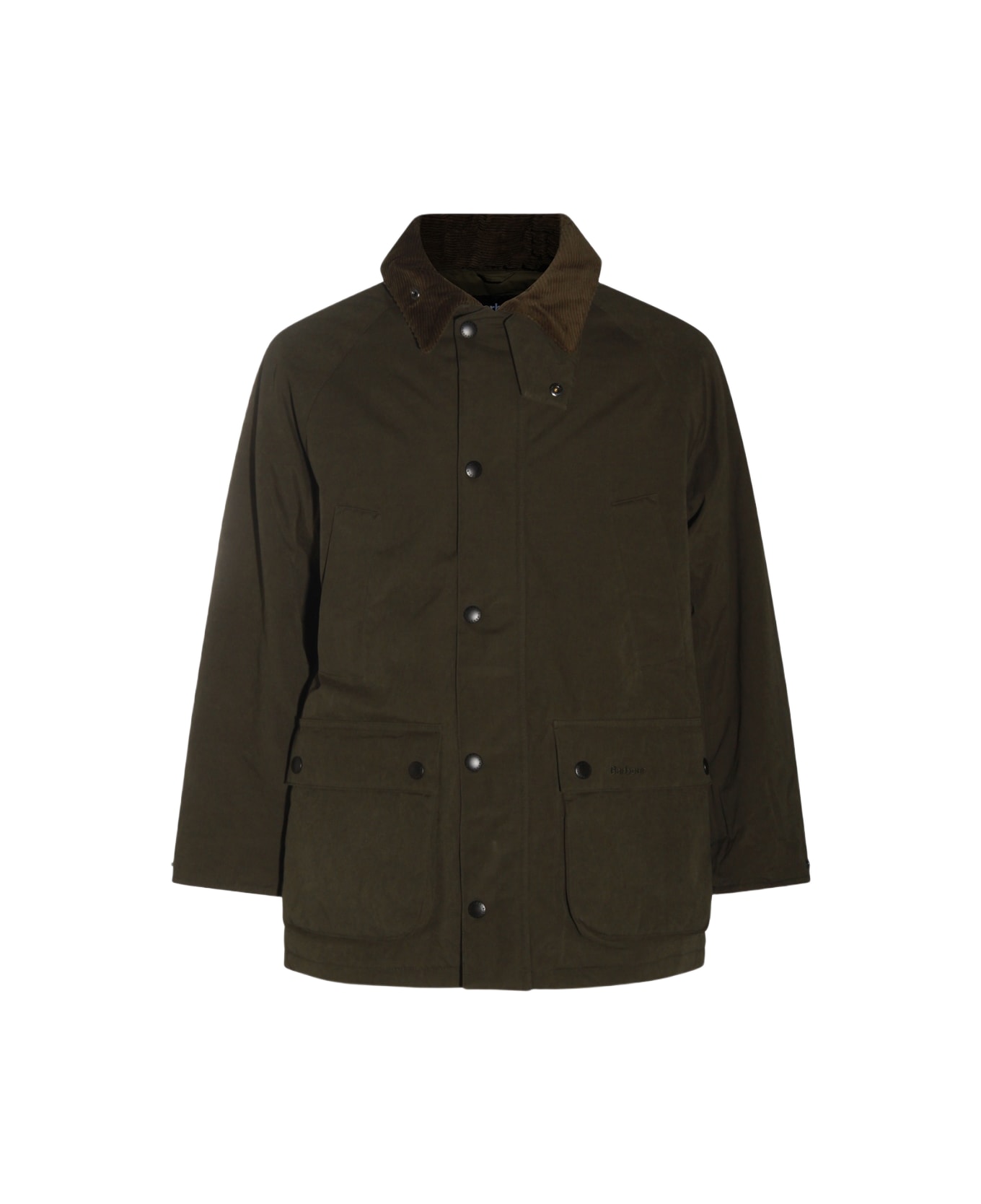 Barbour Green Cotton Padded Os Casual Jacket - Green