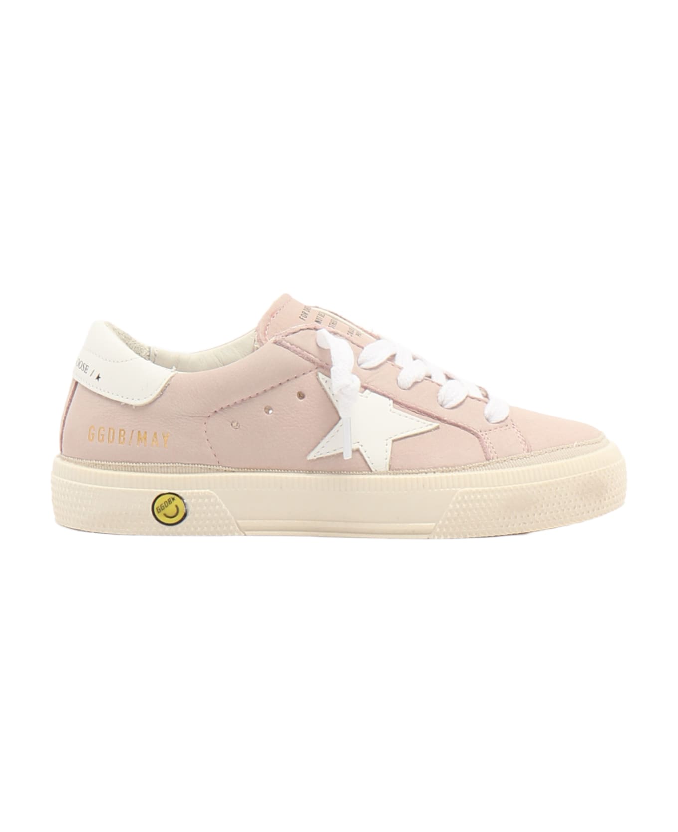 Golden Goose May Leather Sneaker - ROSA CIPRIA