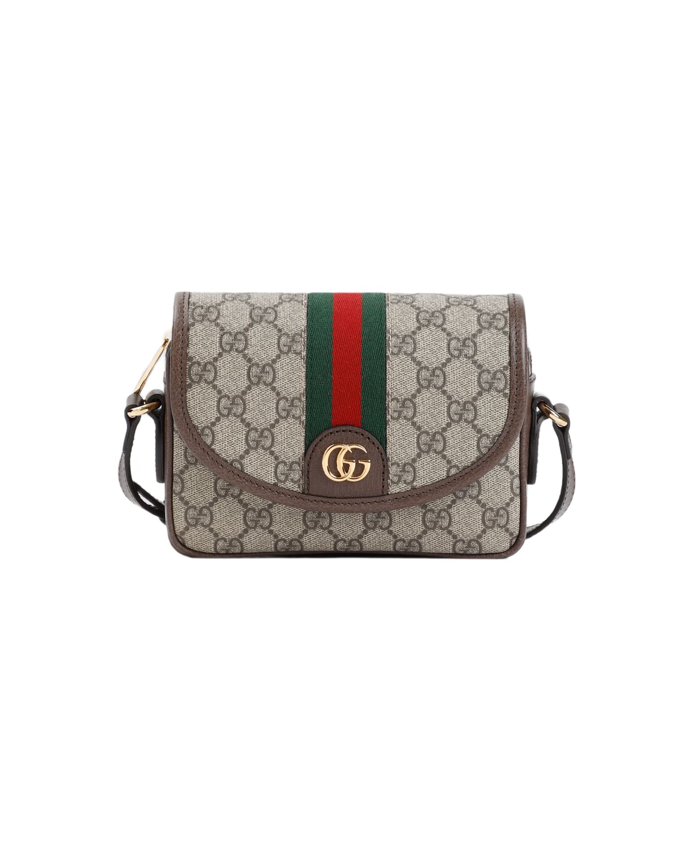 Gucci Ophidia Gg Mini Shoulder Bag - Be.ebony N.acero