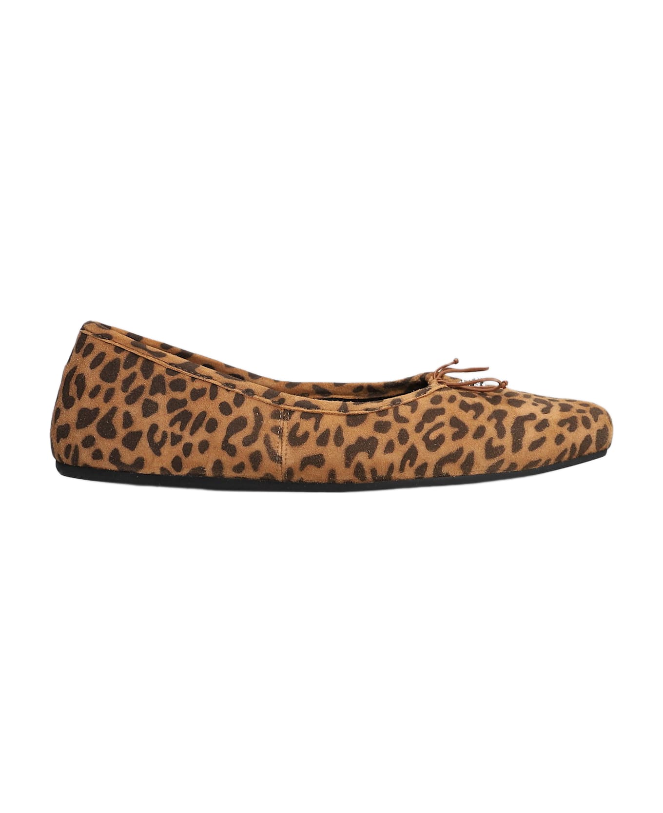 Vivienne Westwood Brigitte Ballet Flats In Animalier Leather - Animalier