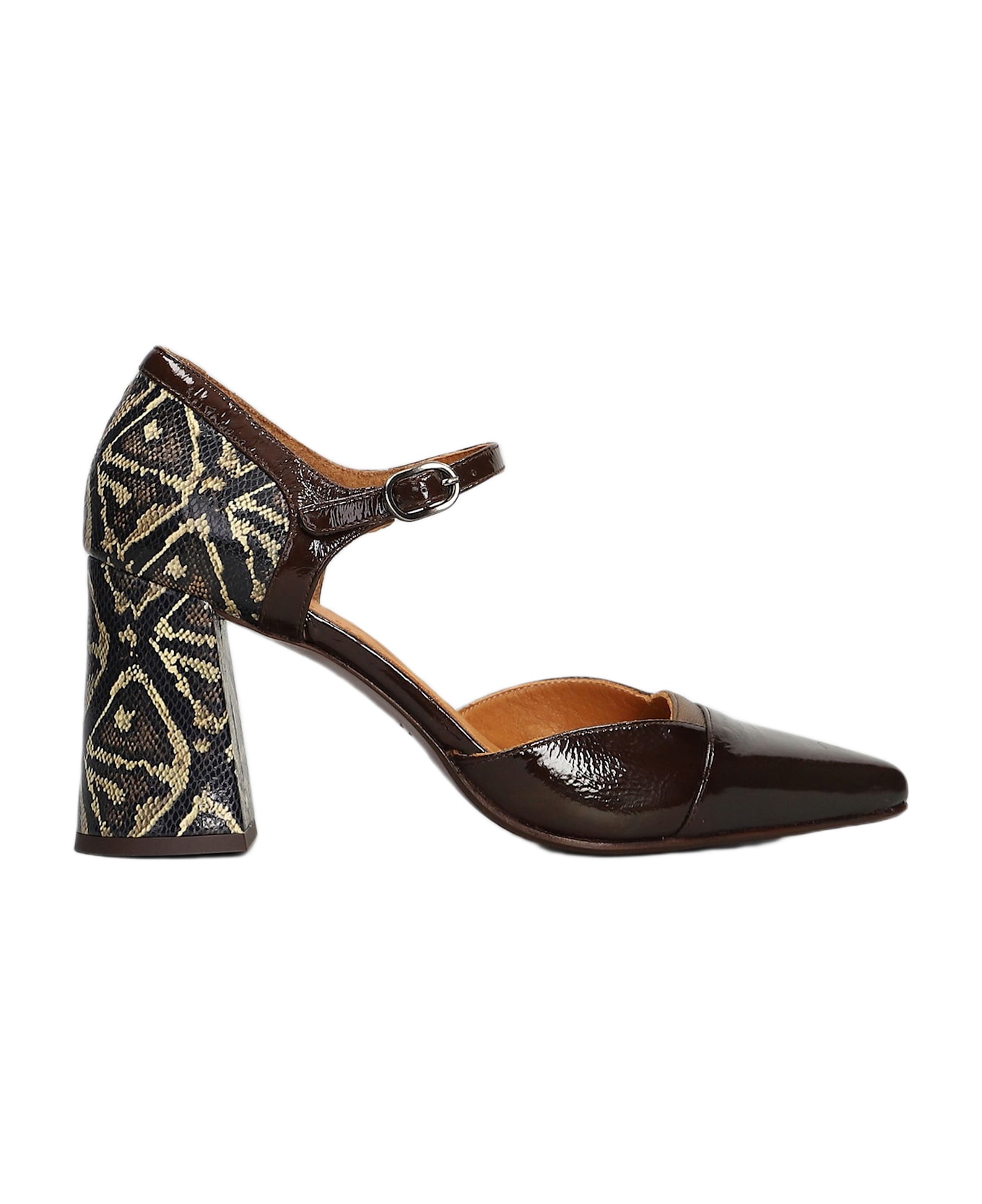 Chie Mihara Luer Pumps In Brown Leather - brown