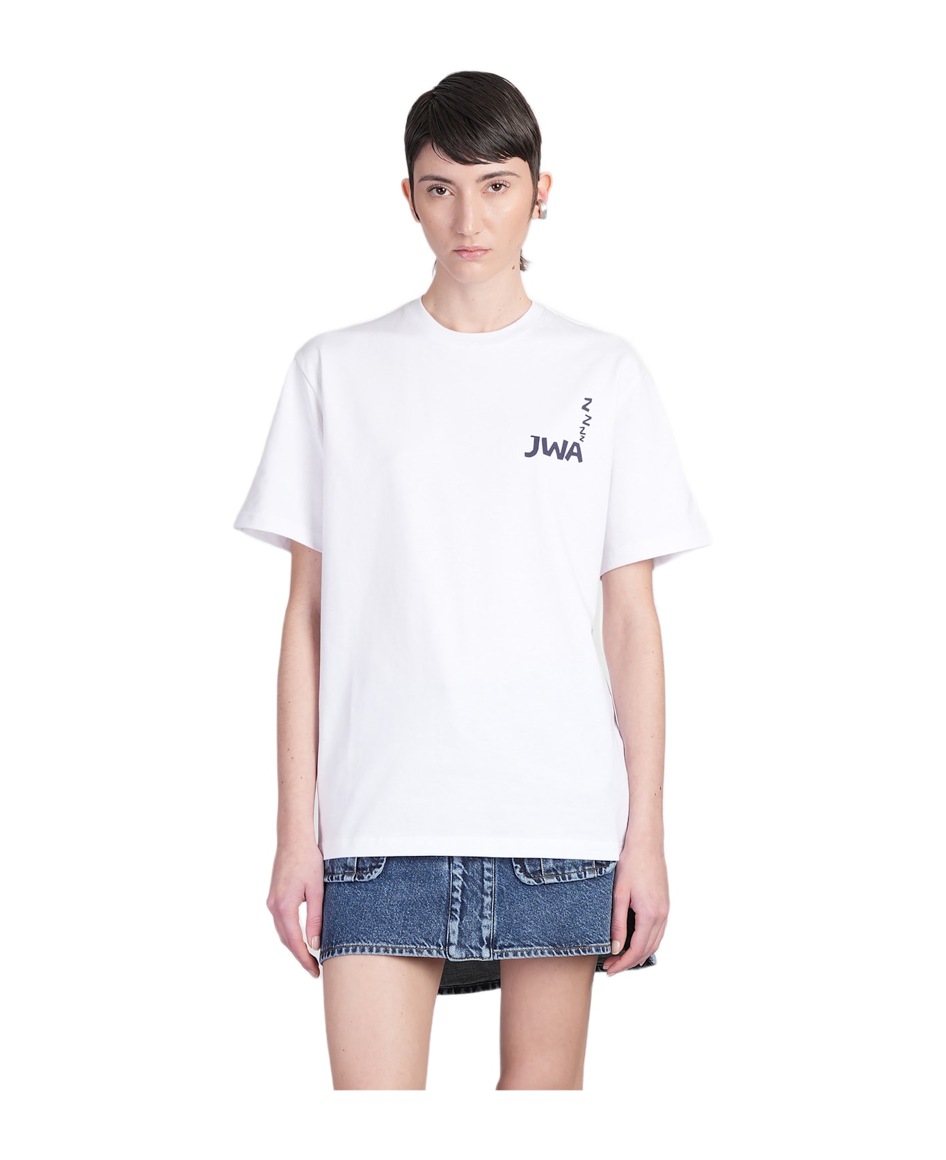 J.W. Anderson T-shirt In White Cotton