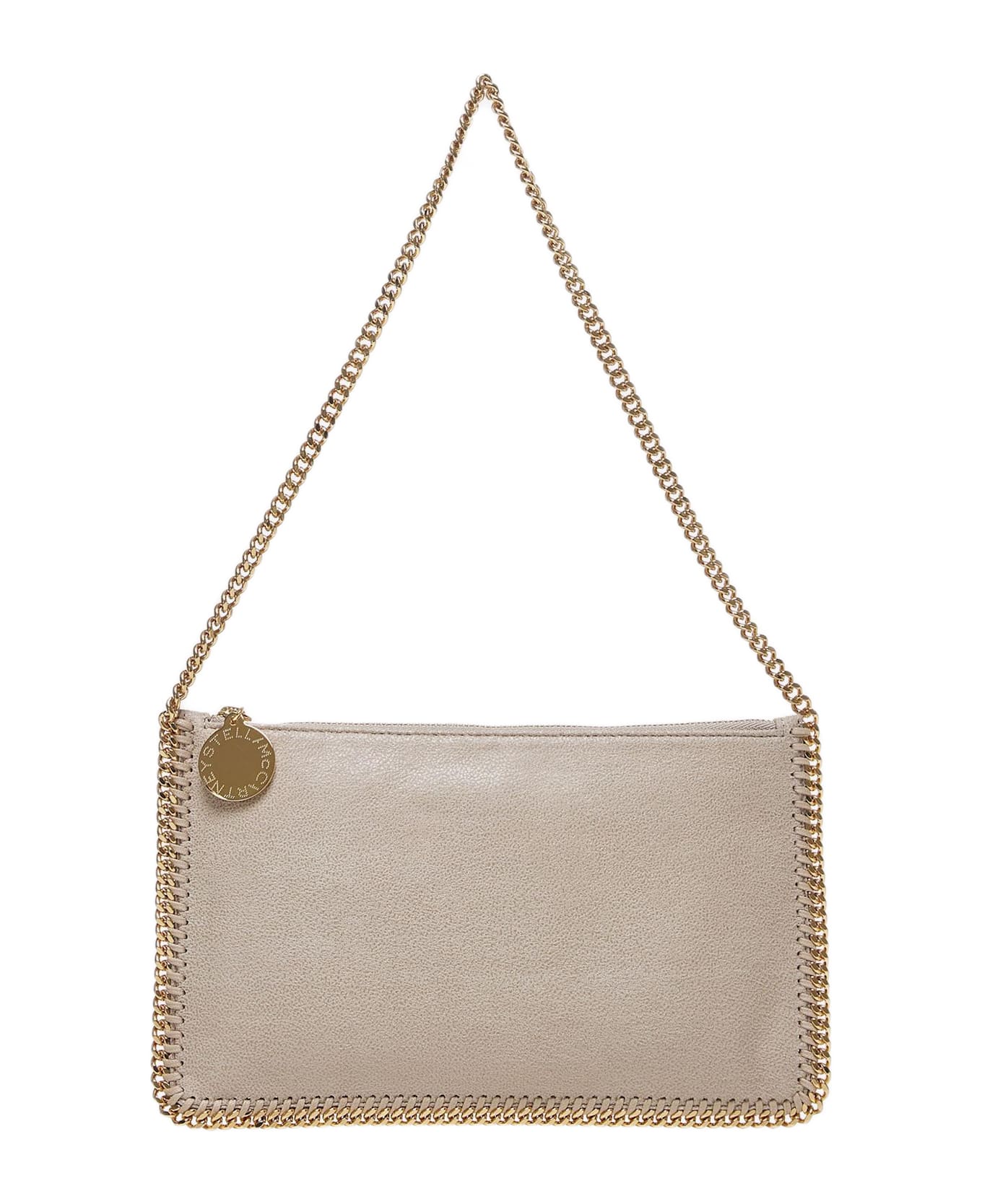 Stella McCartney Falabella Shaggy Deer Pouch Bag - BUTTER CREAM
