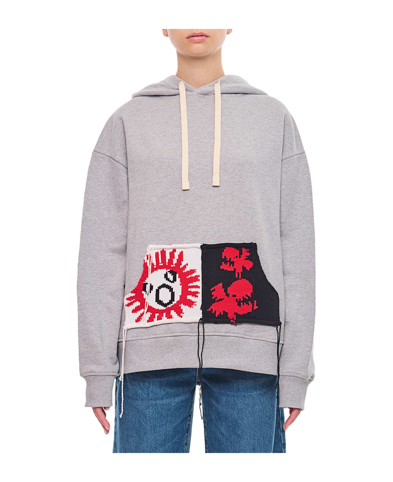 Charles Jeffrey Loverboy Patch Rabbit Ears Hoody フリース