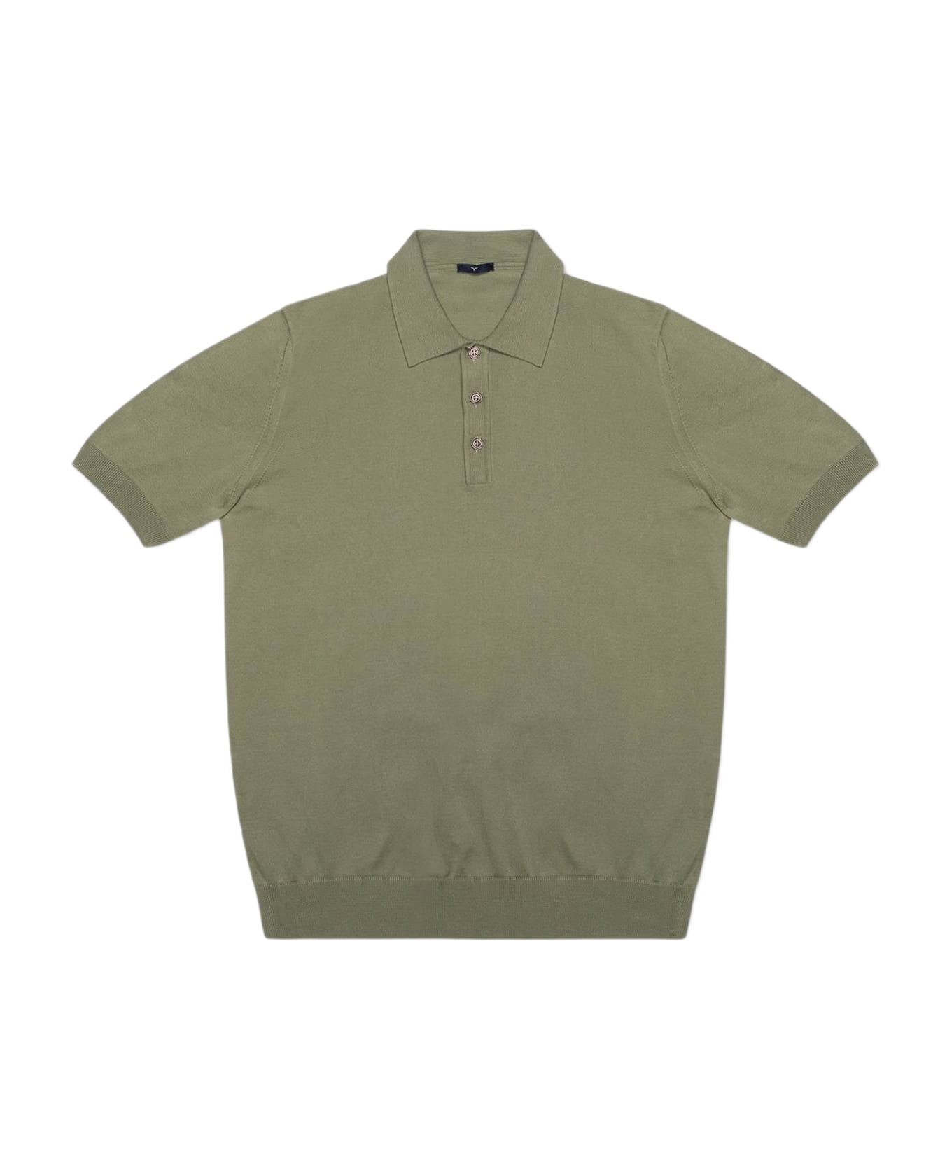 Larusmiani Polo 'sea Island' Polo Shirt - Olive